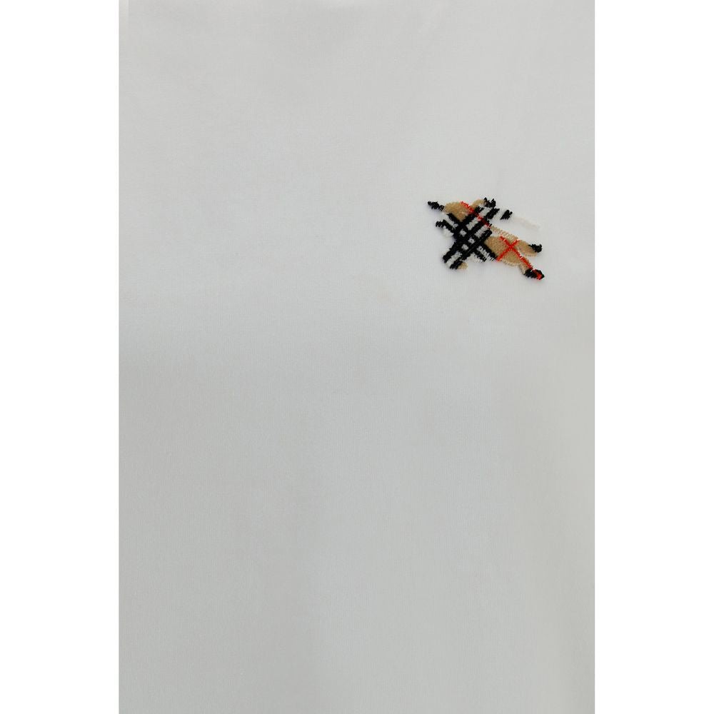 Burberry White Cotton Men's T-Shirt