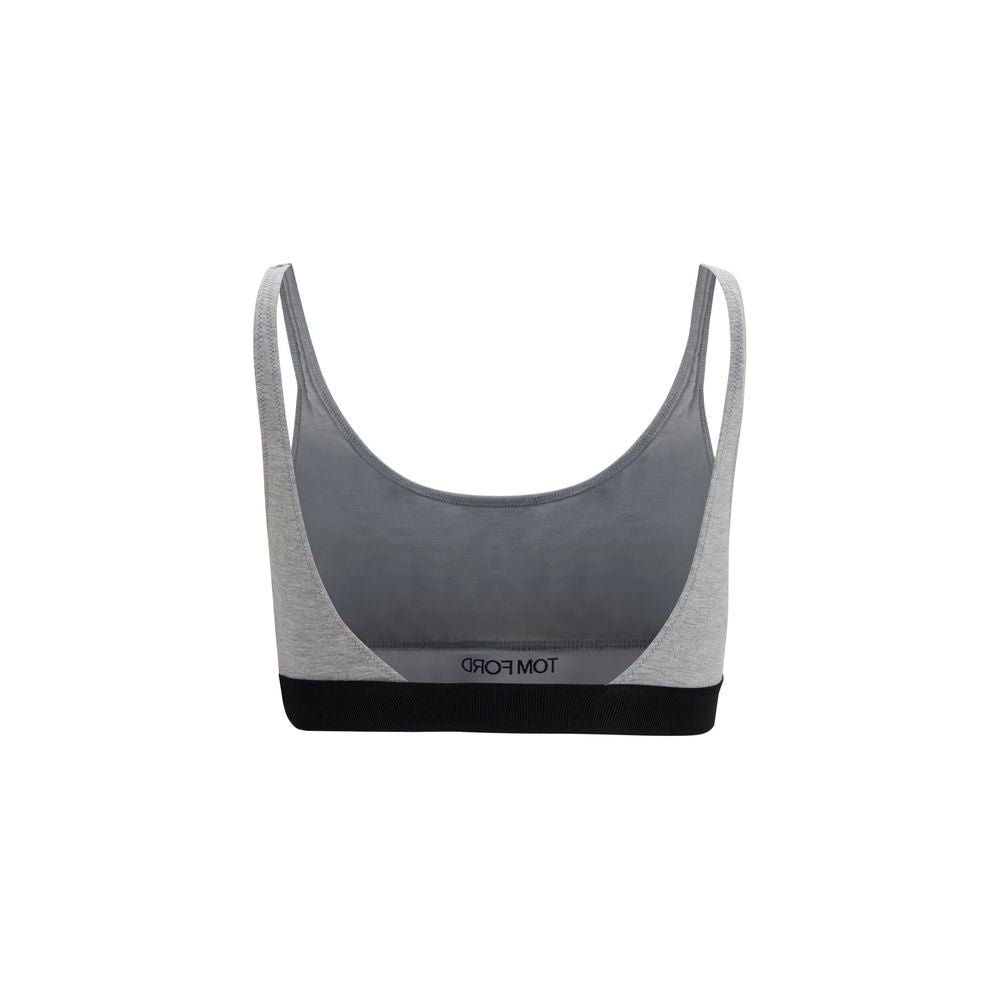 Tom Ford Gray Modal Sport Women's Bra
