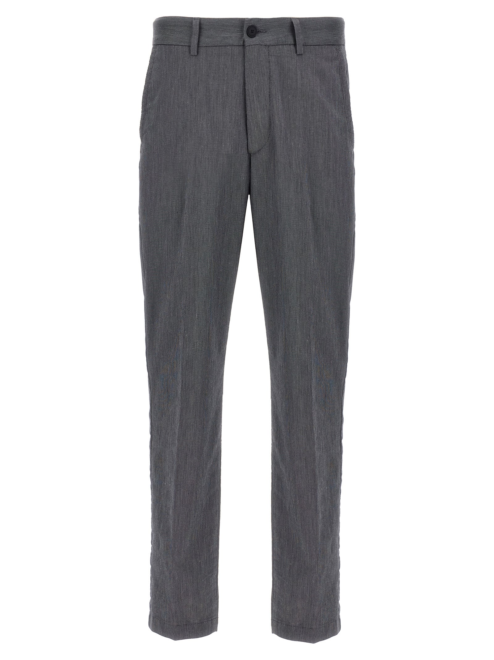 Hugo Boss Blue Cotton Casual Men's Pants