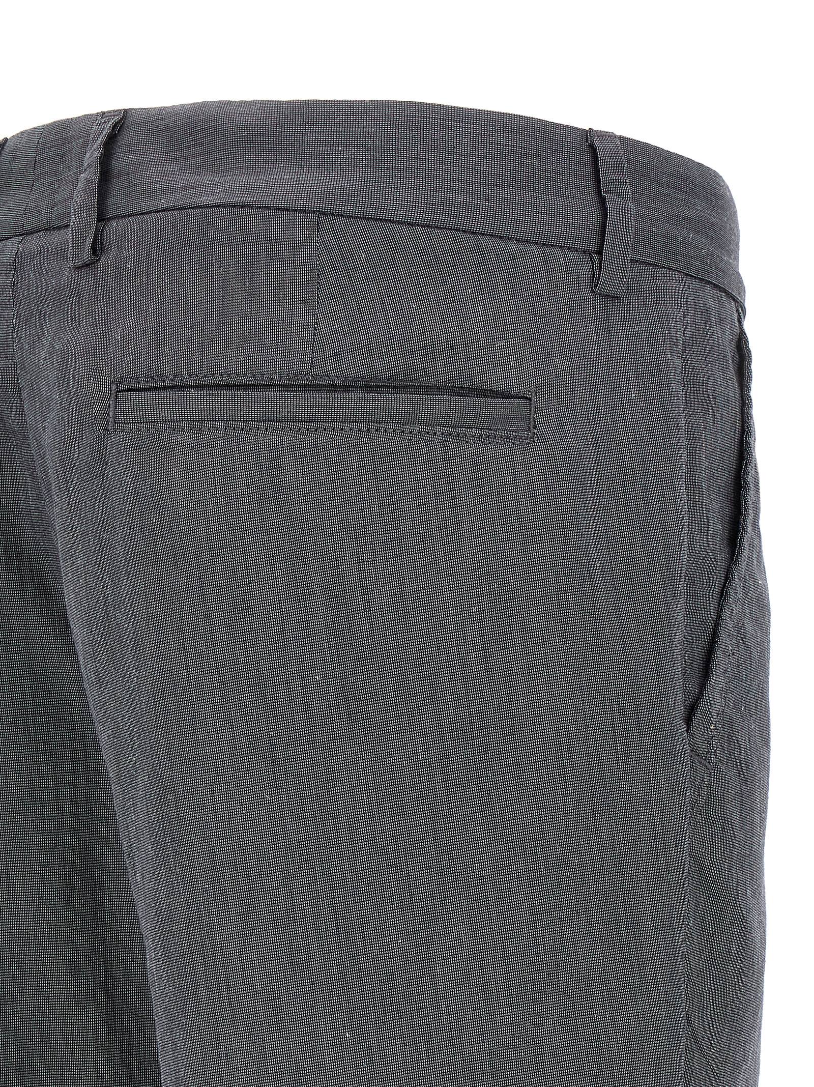 Hugo Boss Blue Cotton Casual Men's Pants