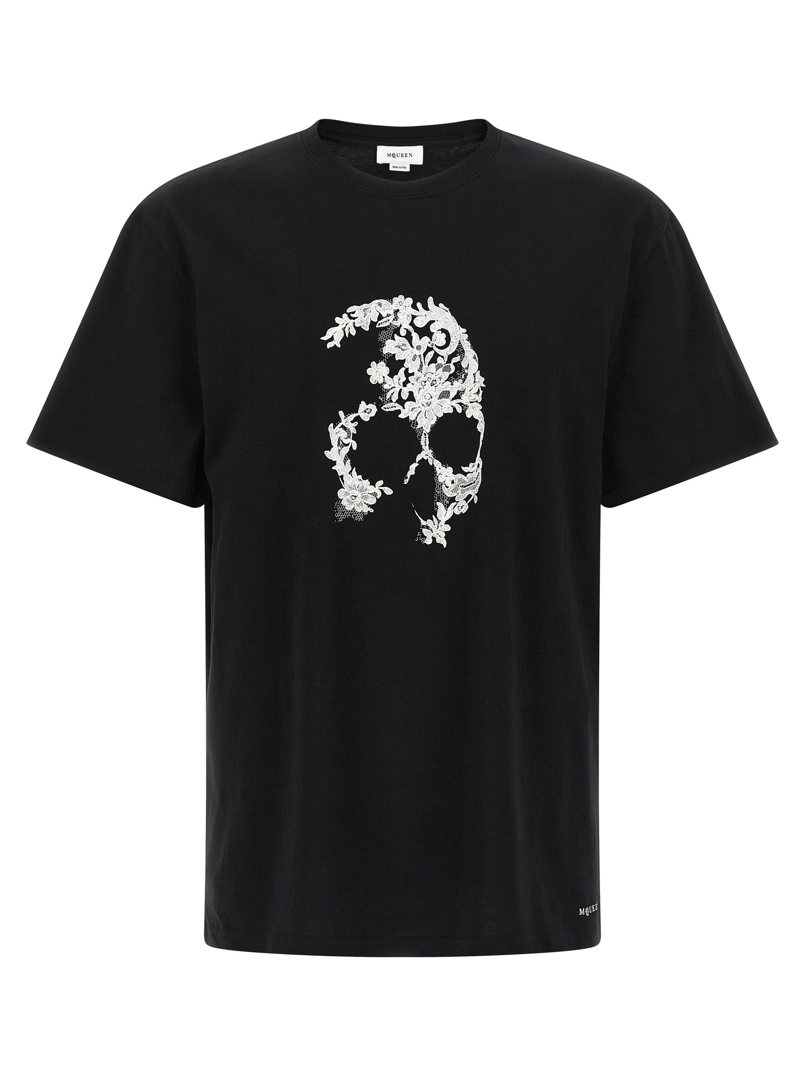 Alexander McQueen Bicolor Cotton Men's T-Shirt