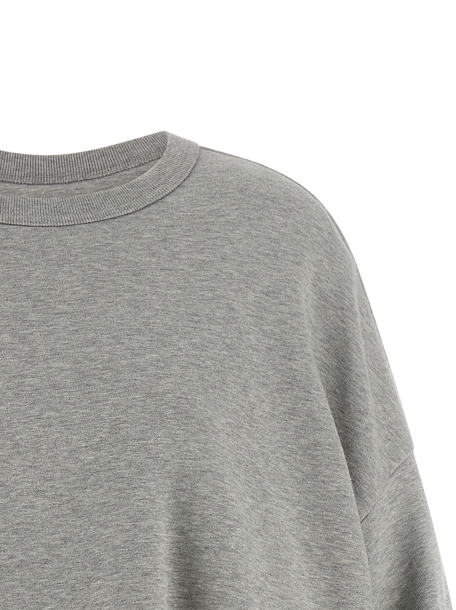 Dries Van Noten Gray Cotton Women's Sweatshirt