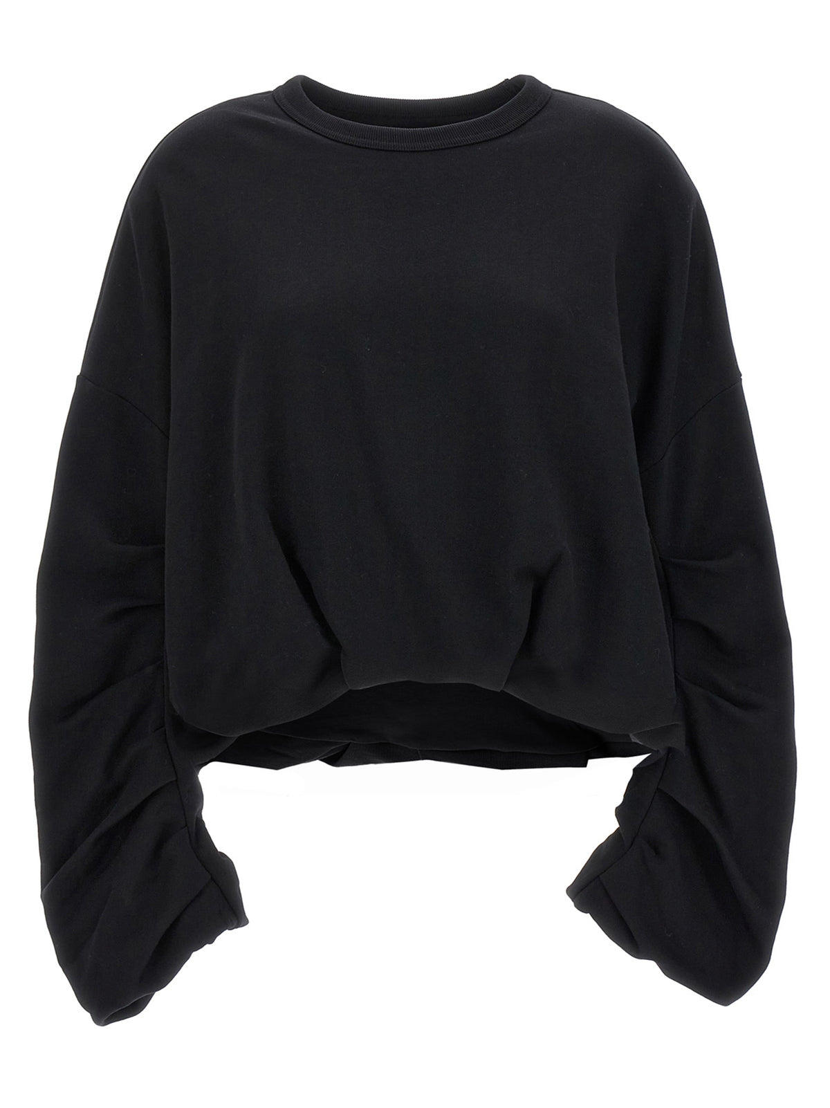 Dries Van Noten Black Cotton Women's Sweatshirt