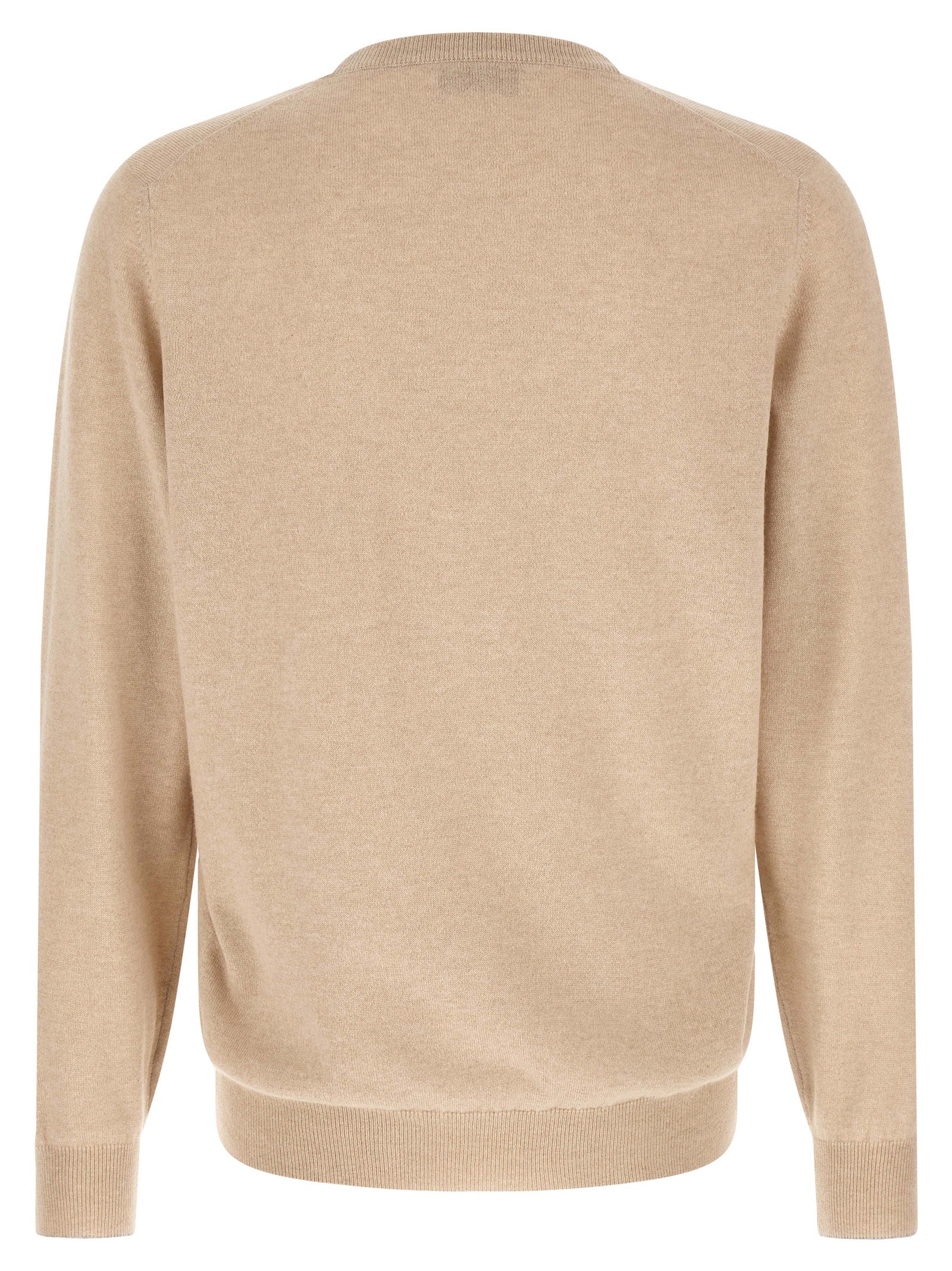 Brunello Cucinelli Beige Cashmere Men's Cardigan