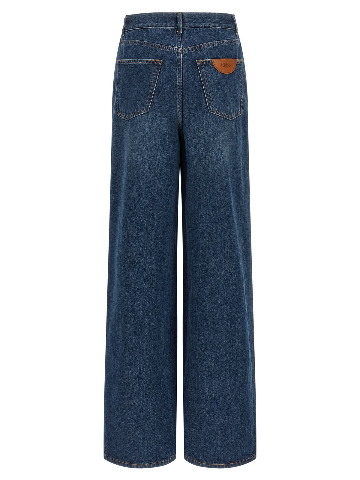Chloé Blue Cotton Jeans Women's Denim