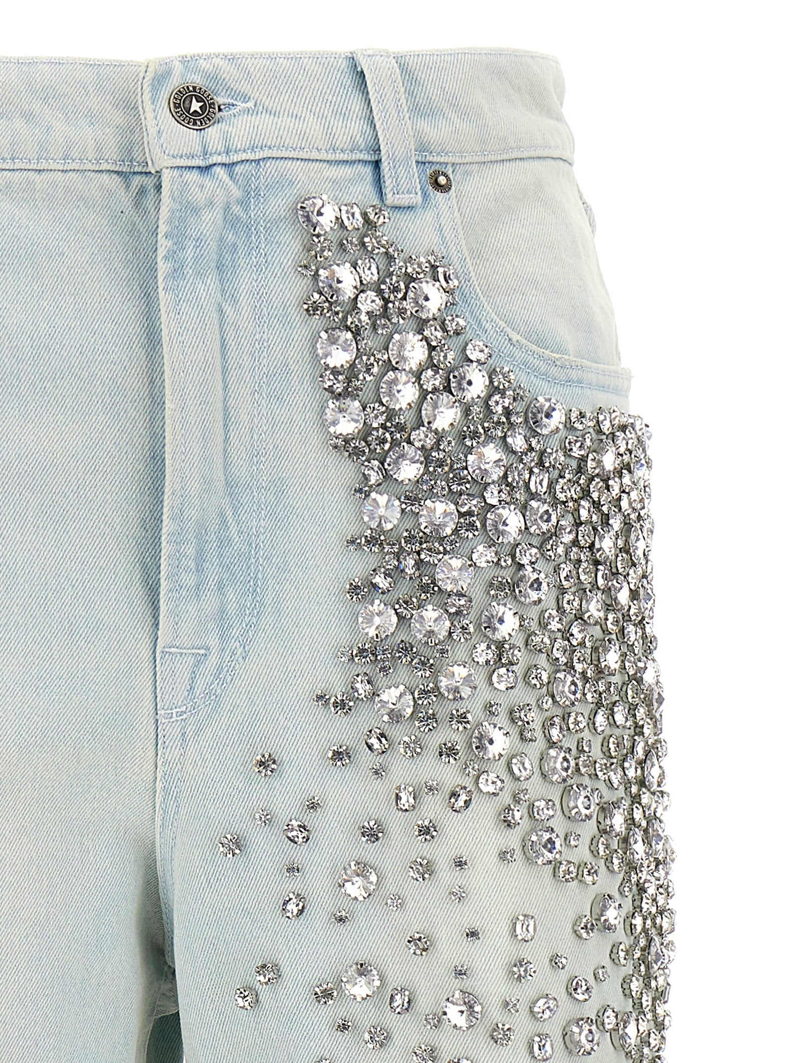 Golden Goose Blue Cotton Jeans Women's Denim