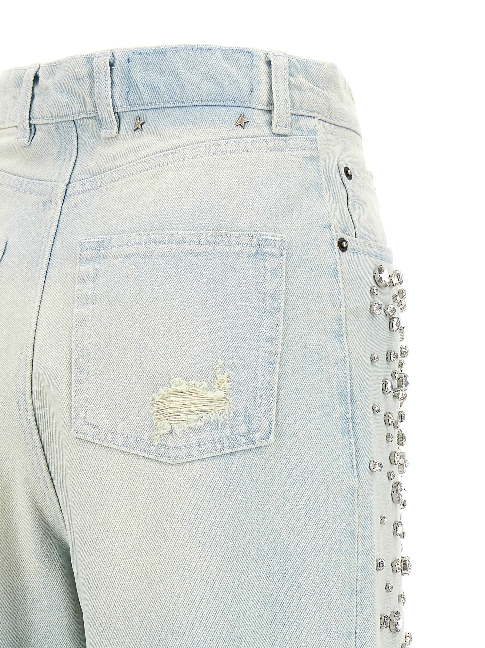 Golden Goose Blue Cotton Jeans Women's Denim