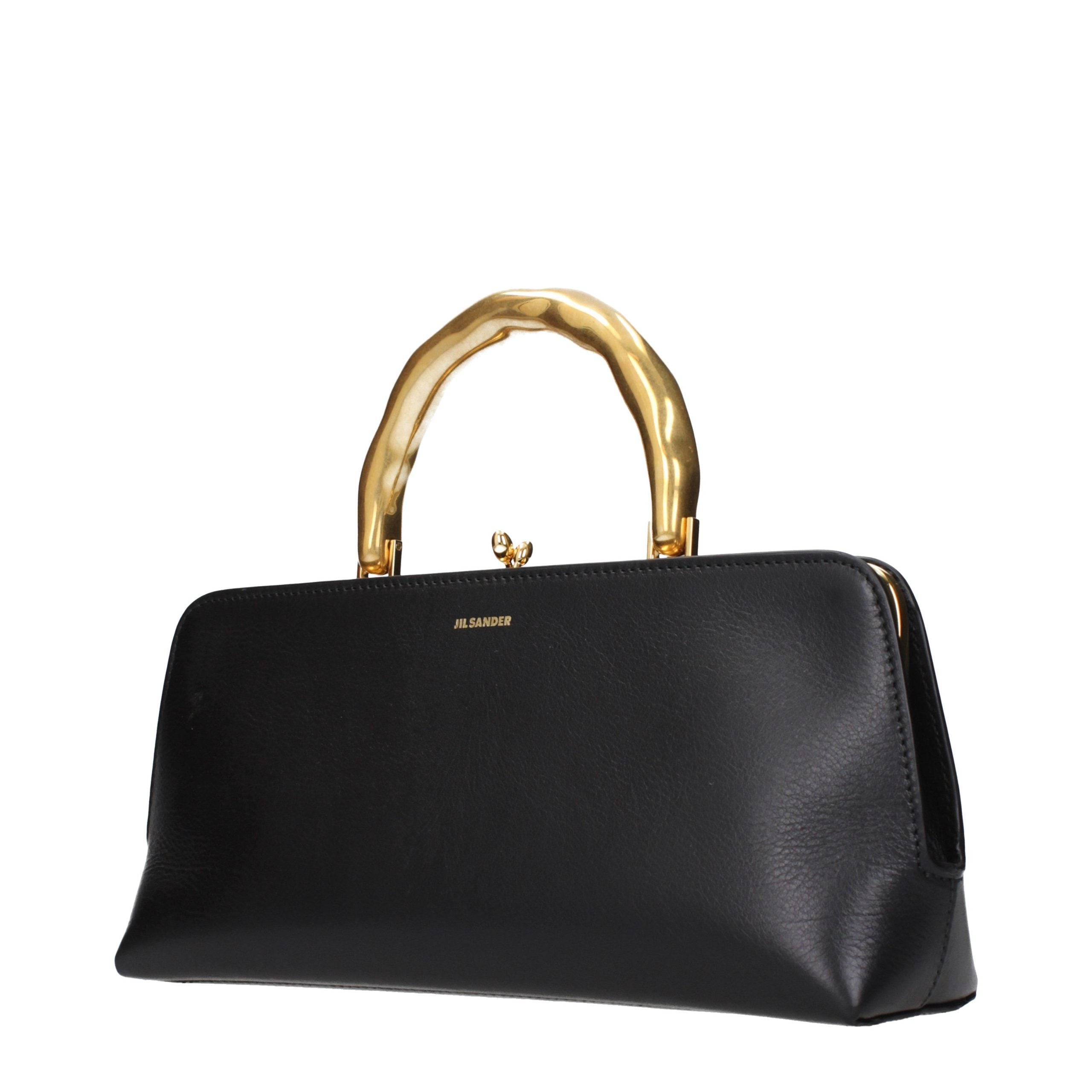 Jil Sander Black Leather Women's Handbag