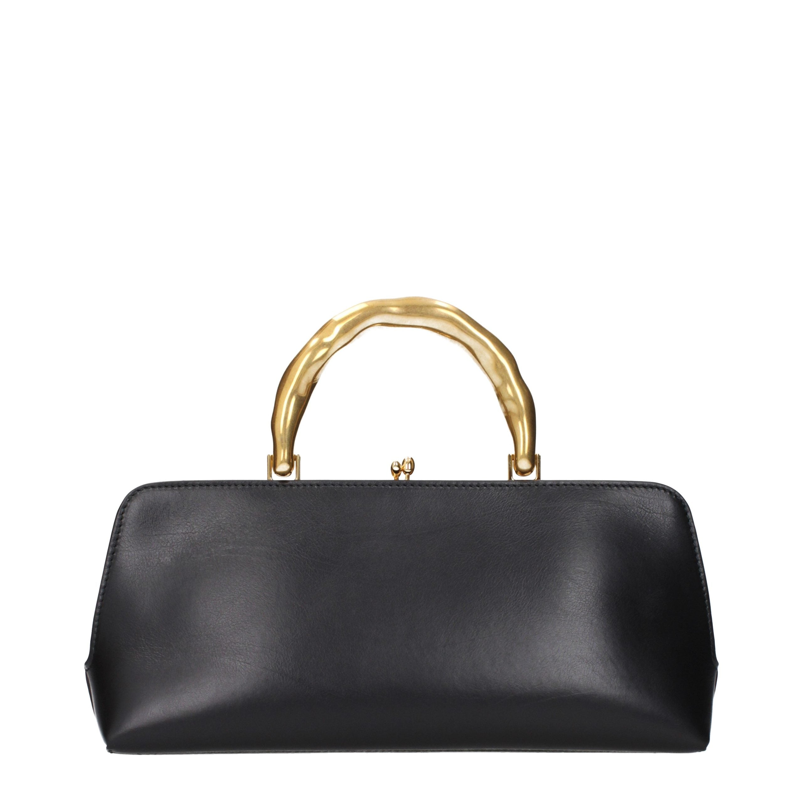Jil Sander Black Leather Women's Handbag