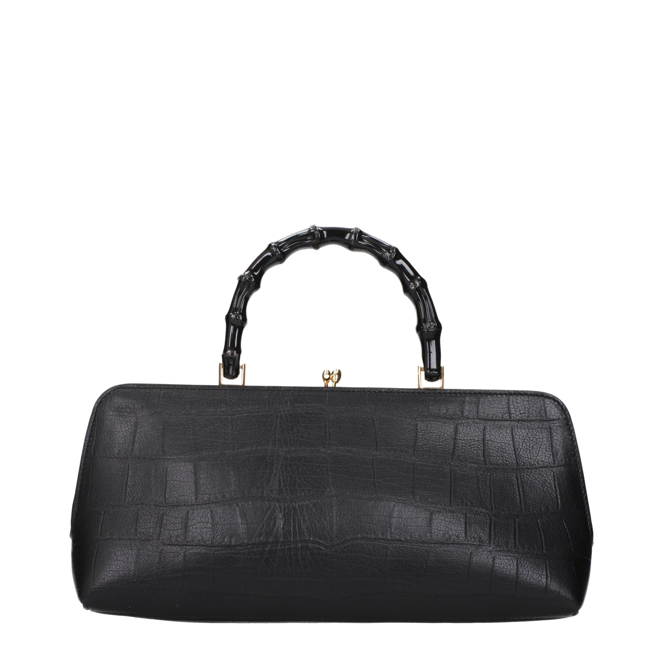 Jil Sander Black Leather Women's Handbag