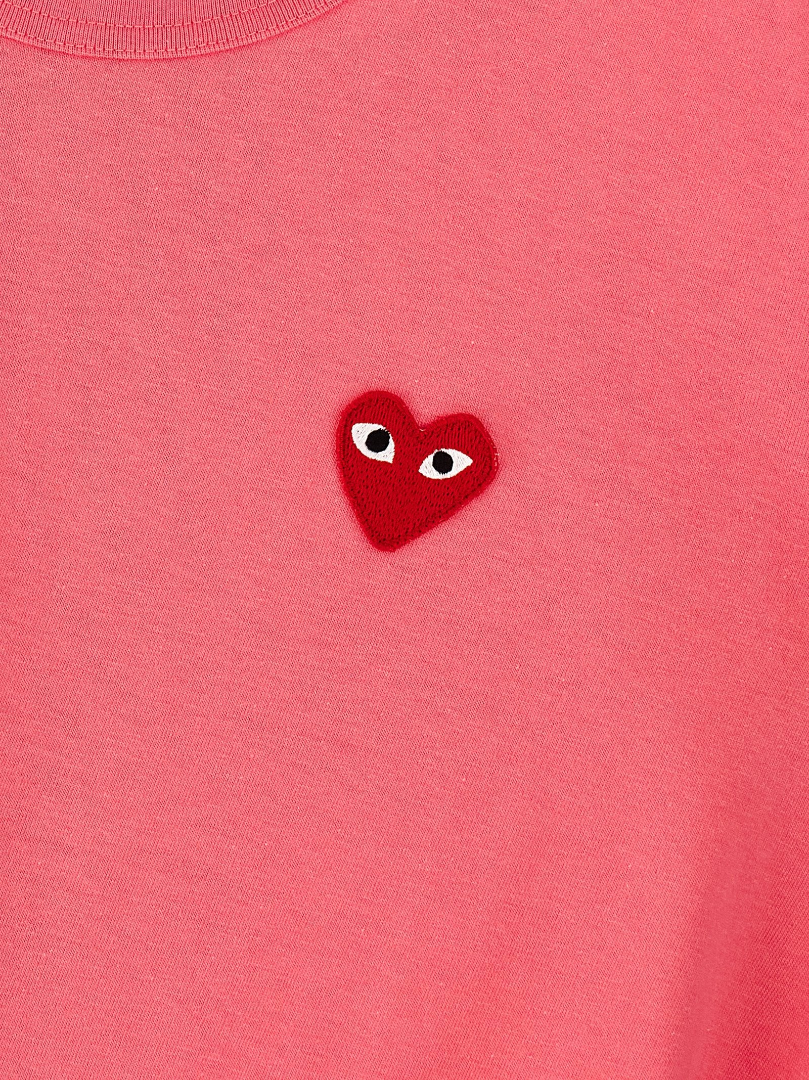 Comme Des Garçons Play Multicolor Cotton Women's T-Shirt