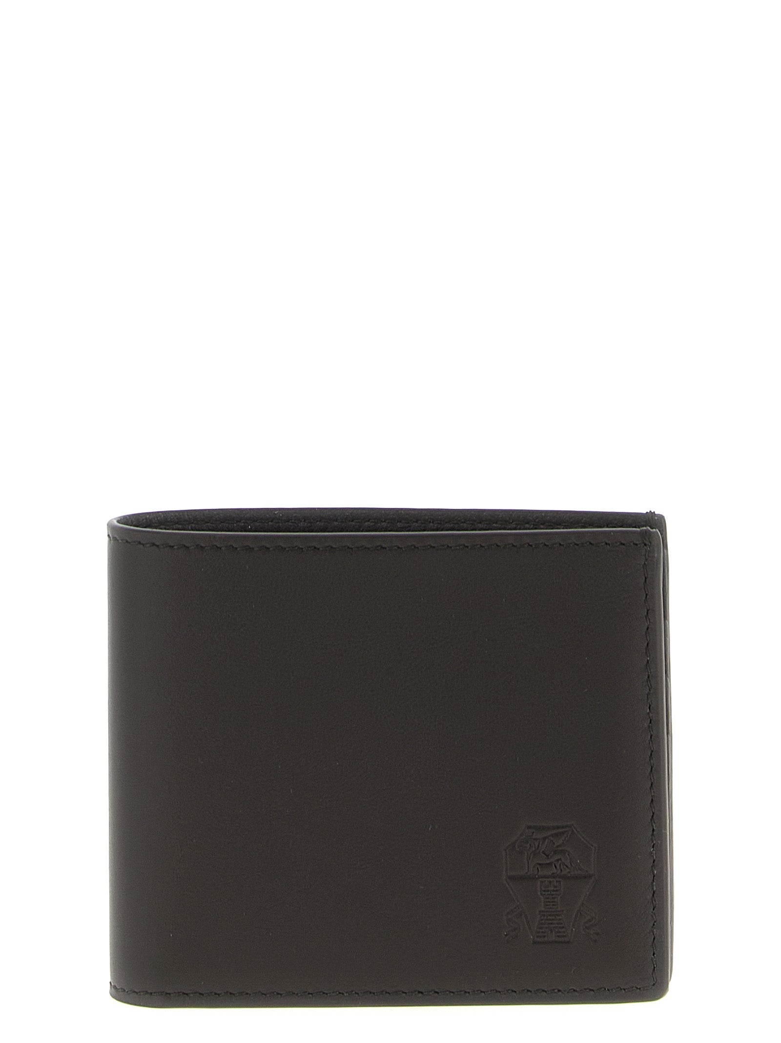Brunello Cucinelli Brown Calfskin Men's Wallet