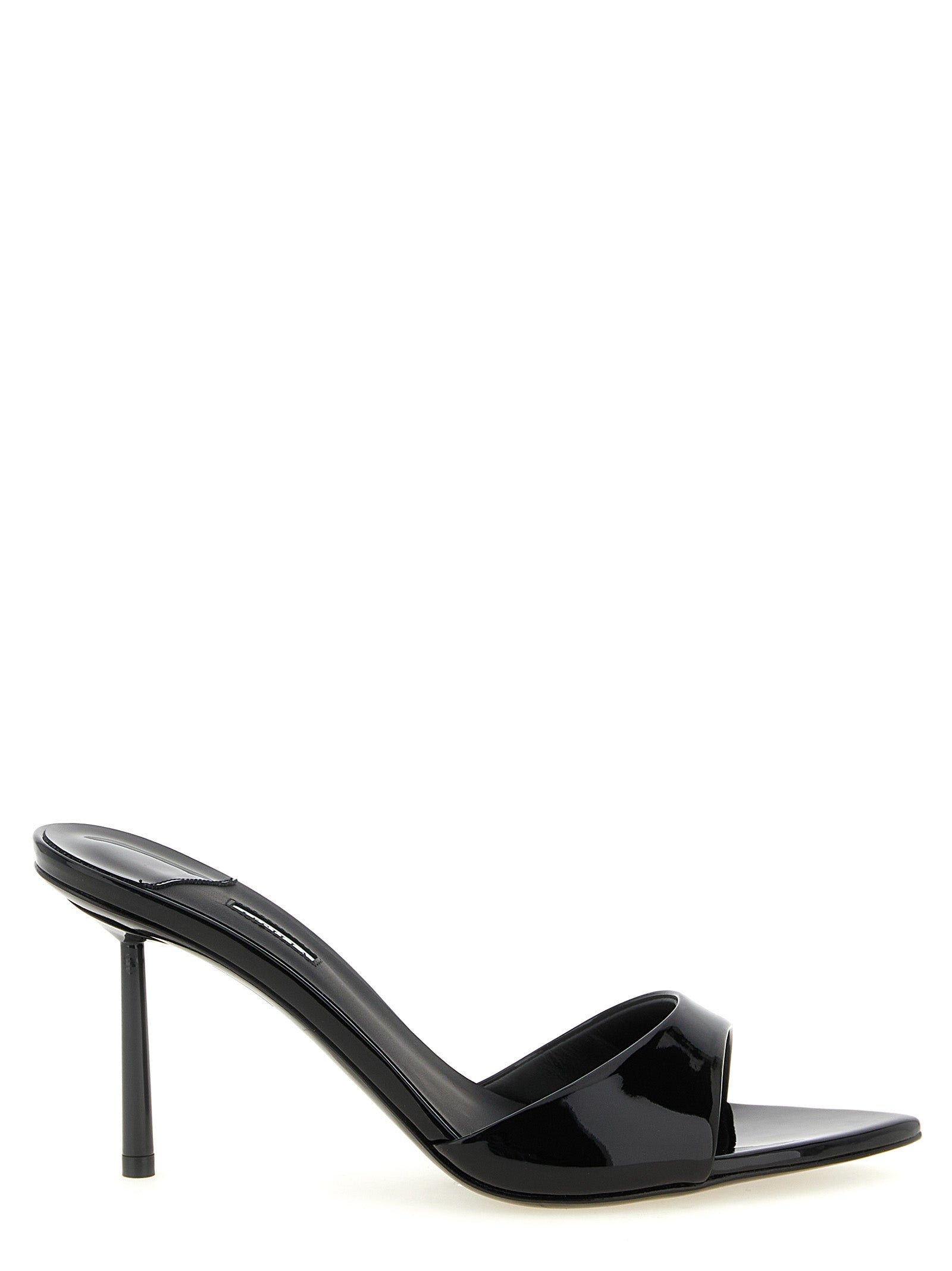 LE SILLA Black Polyethylene Stiletto Heel Women's Sandals