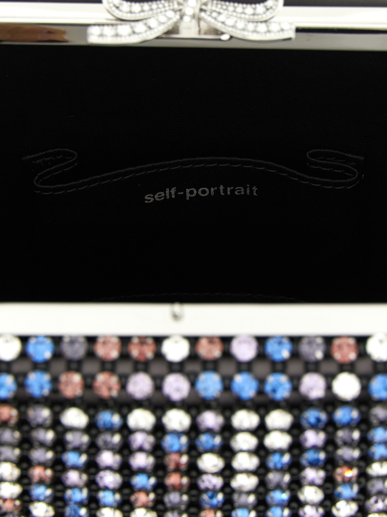 Self-Portrait Multicolor Polyester Women's Handbag