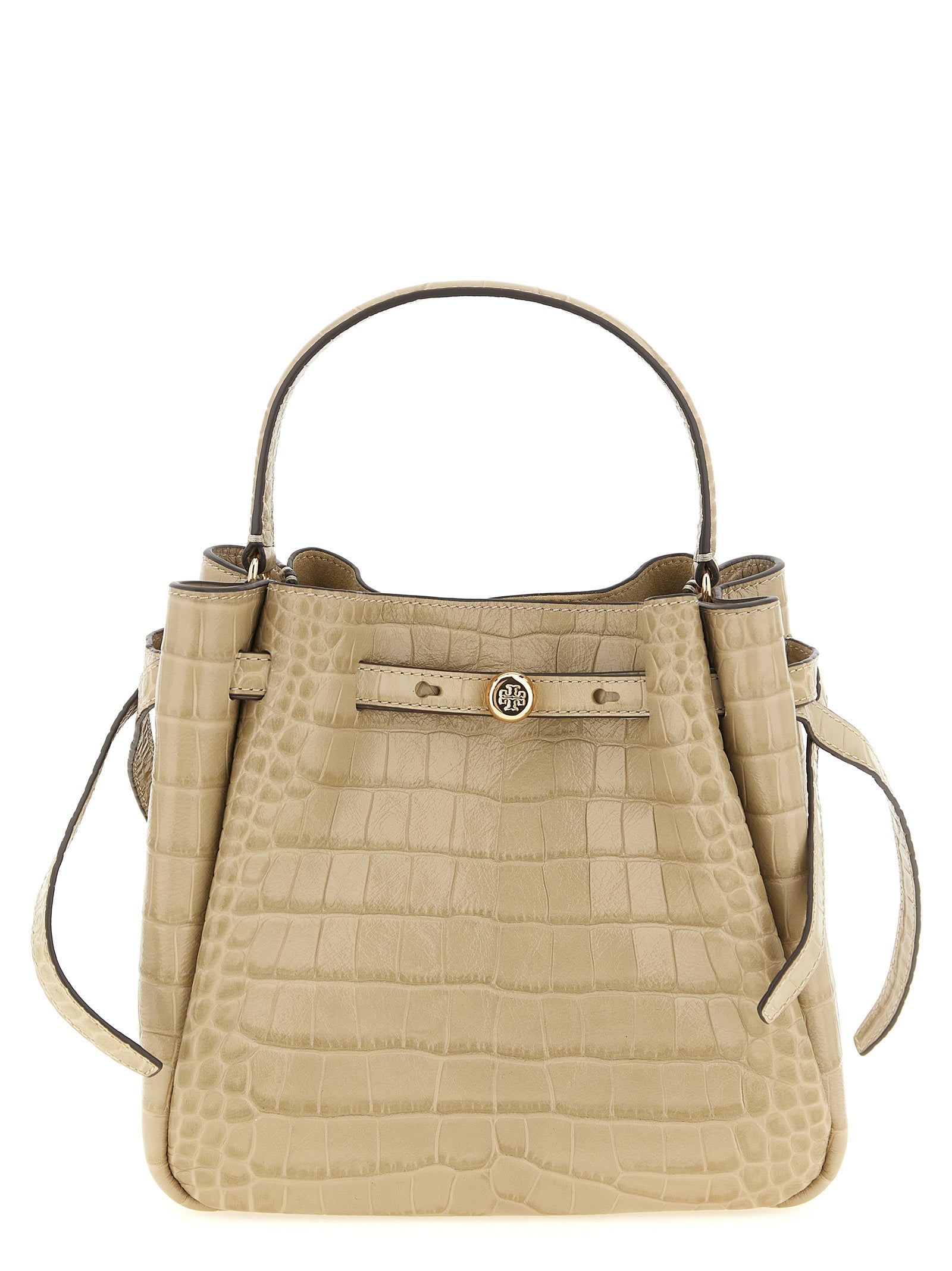 Tory Burch Beige Cowhide Shoulder Women's Bag
