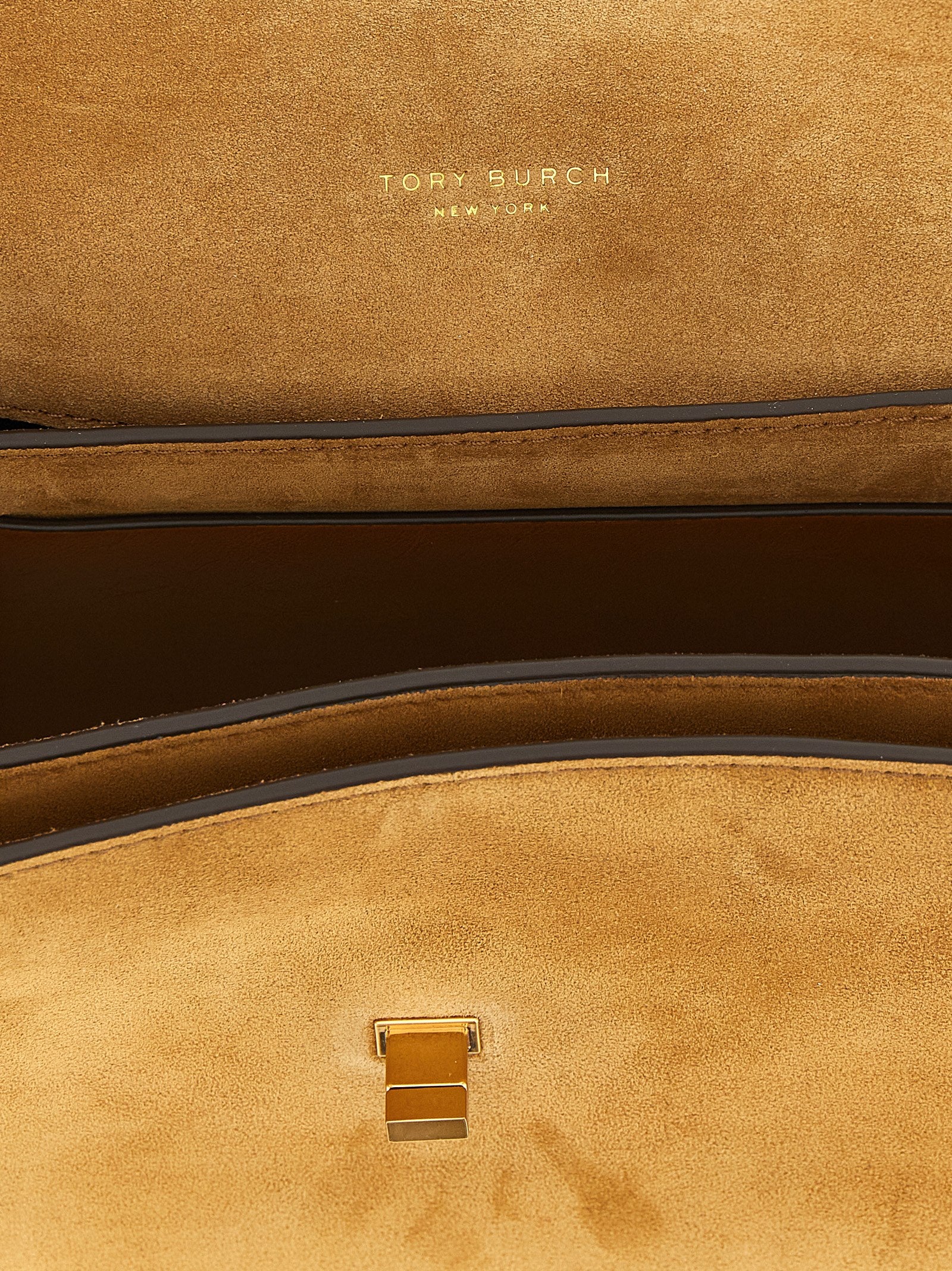 Tory Burch Brown Calfskin Shoulder Women's Bag