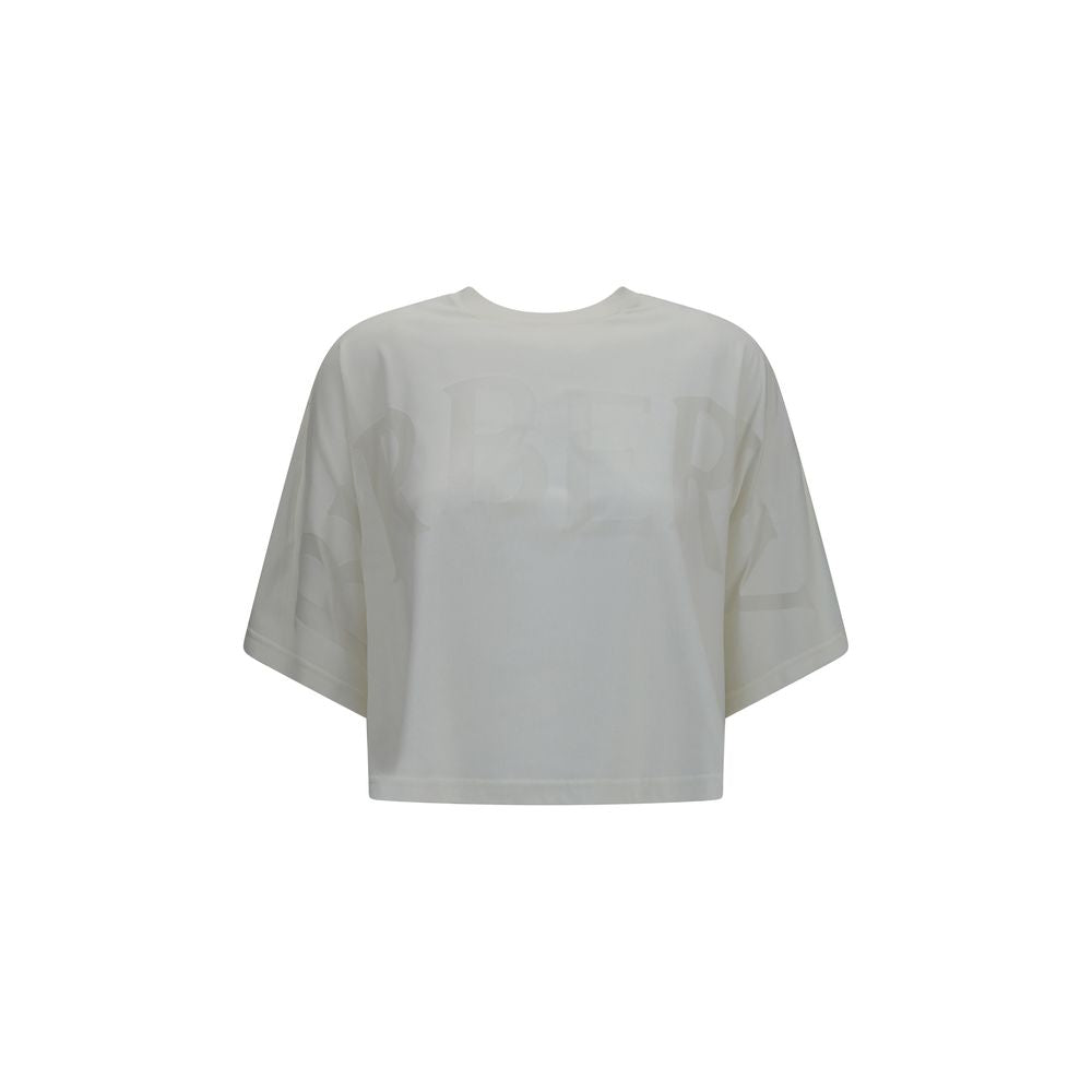 Burberry White Cotton Women's T-Shirt