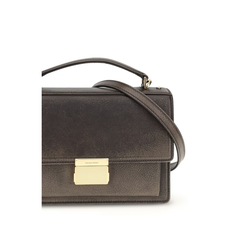 Golden Goose Brown Calf Leather Bos Taurus Women's Handbag