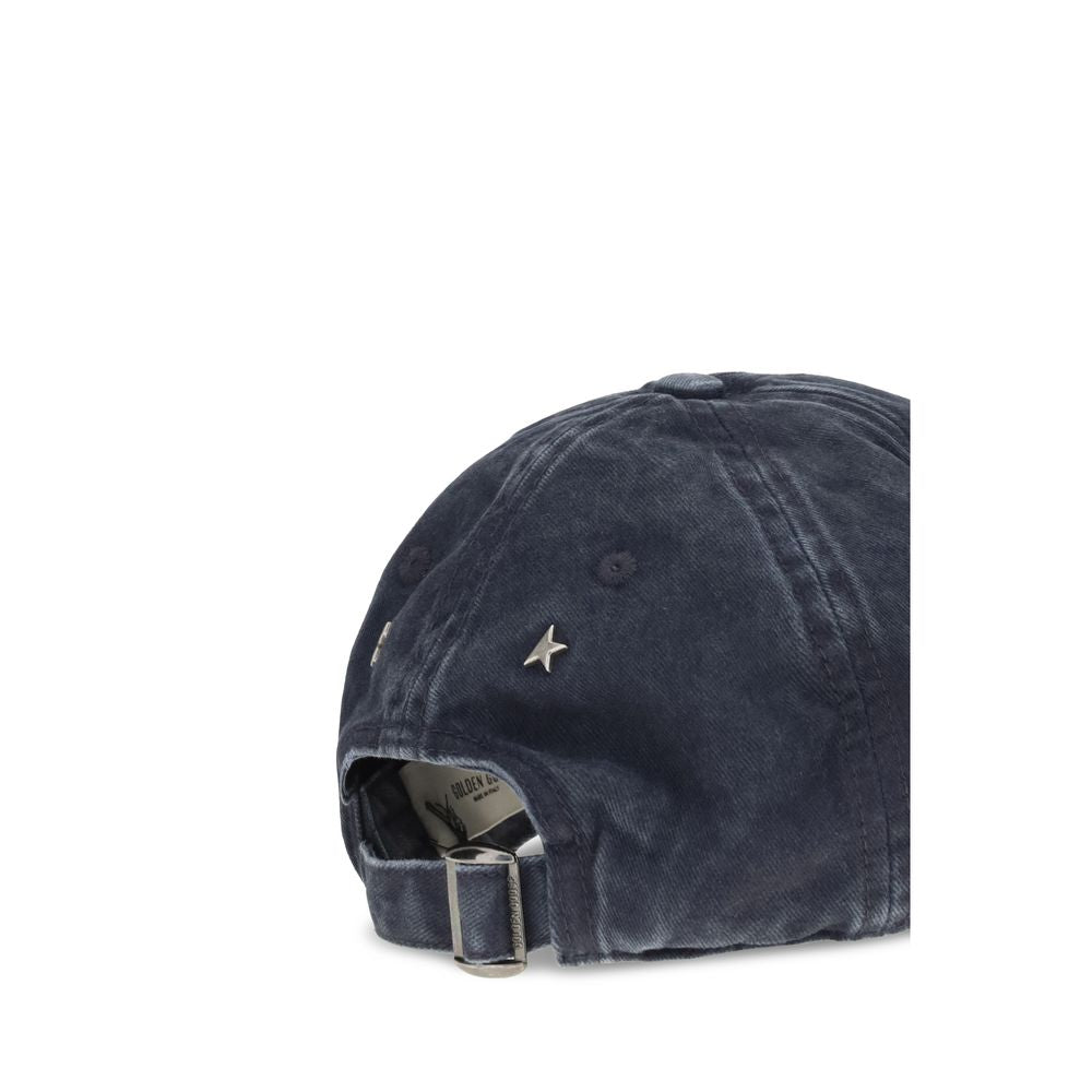 Golden Goose Blue Cotton Cap (Baseball Women's Hat)