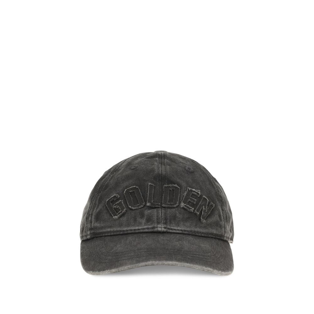 Golden Goose Gray Cotton Cap (Baseball Women's Hat)
