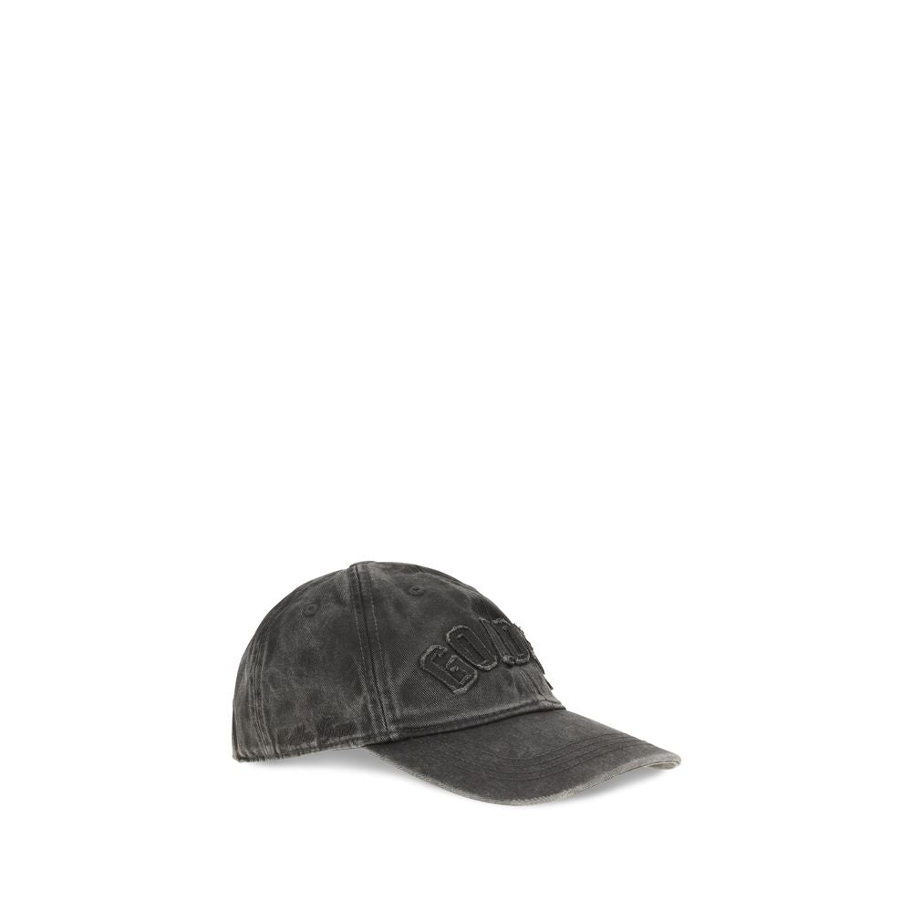 Golden Goose Gray Cotton Cap (Baseball Women's Hat)