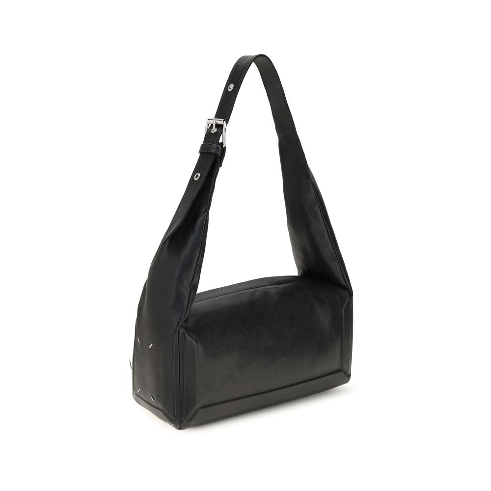 Maison Margiela Black Leather Shoulder Women's Bag