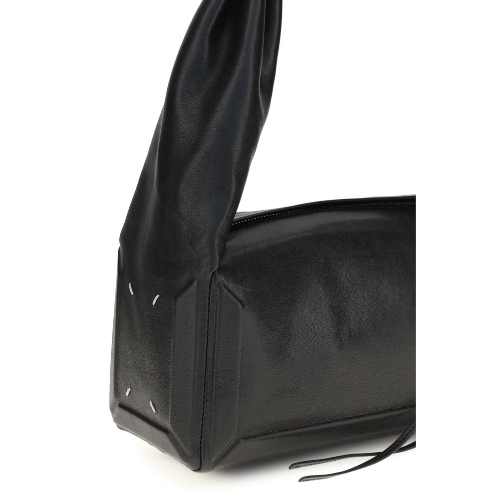 Maison Margiela Black Leather Shoulder Women's Bag