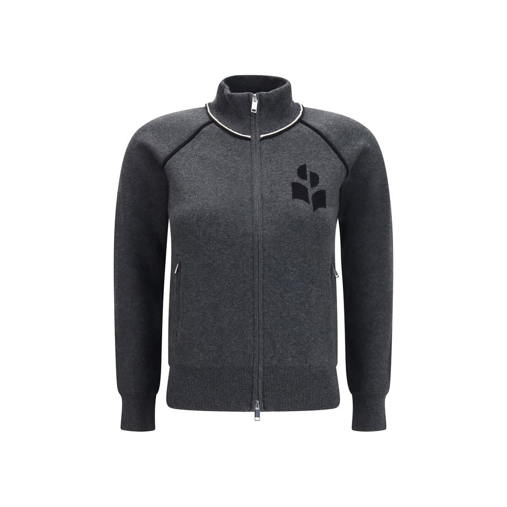 Isabel Marant Étoile Gray Cotton Women's Sweatshirt