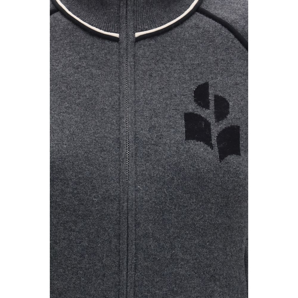 Isabel Marant Étoile Gray Cotton Women's Sweatshirt