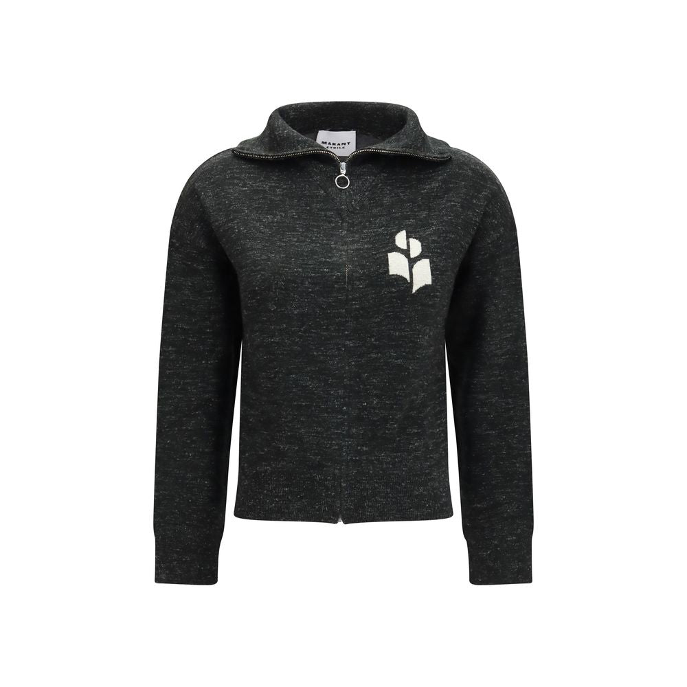 Isabel Marant Étoile Black Viscose Women's Sweatshirt