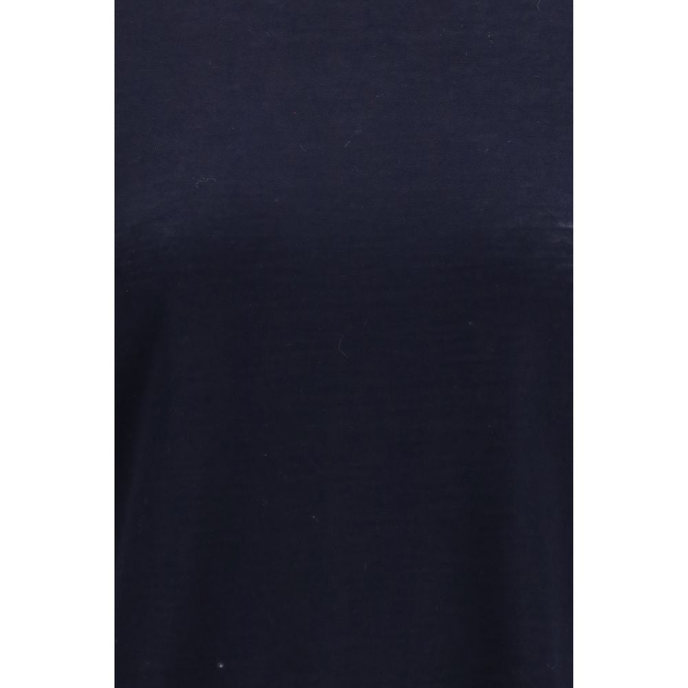 Thom Browne Blue Wool Oves Aries Women's T-Shirt