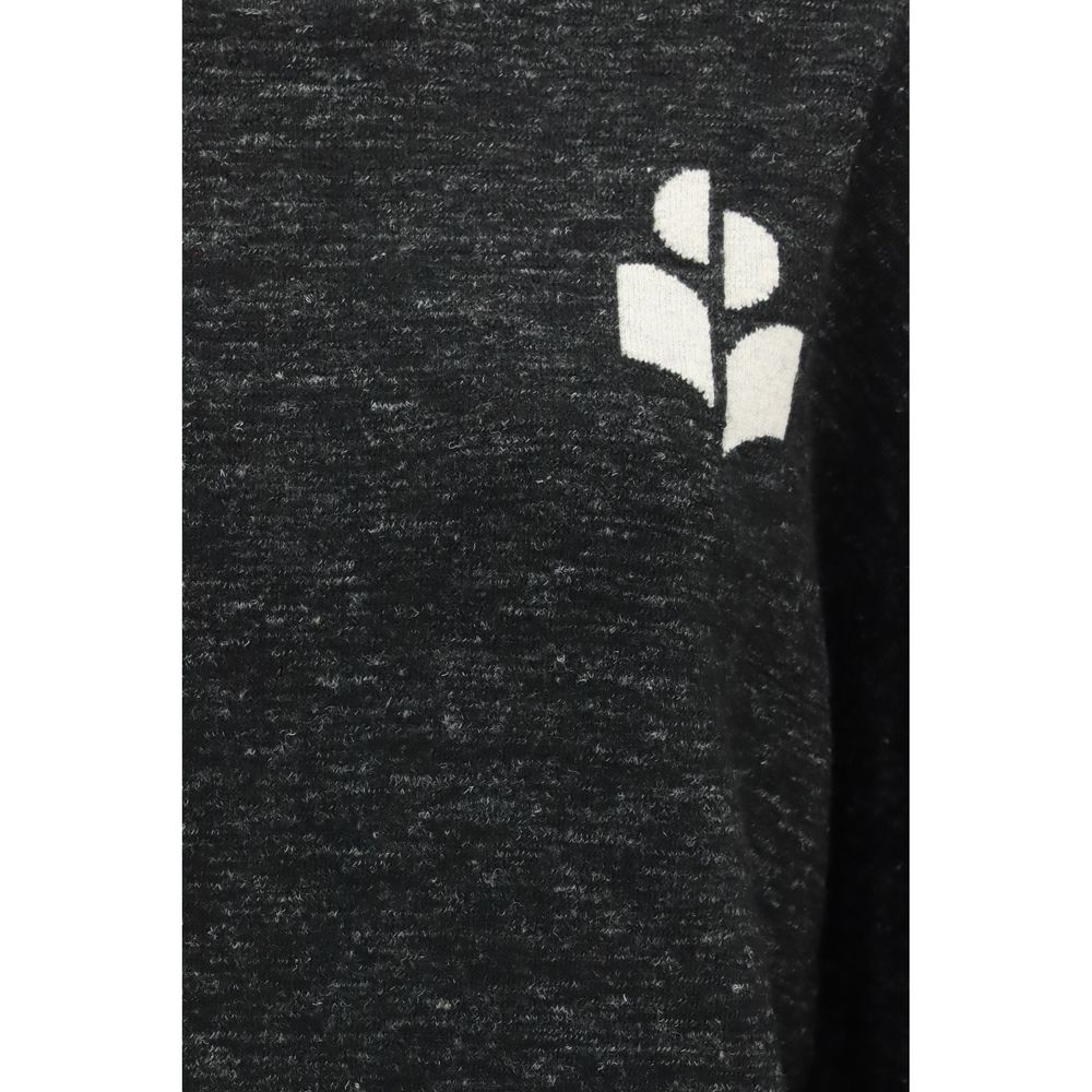 Isabel Marant Étoile Black Cotton Women's Sweatshirt