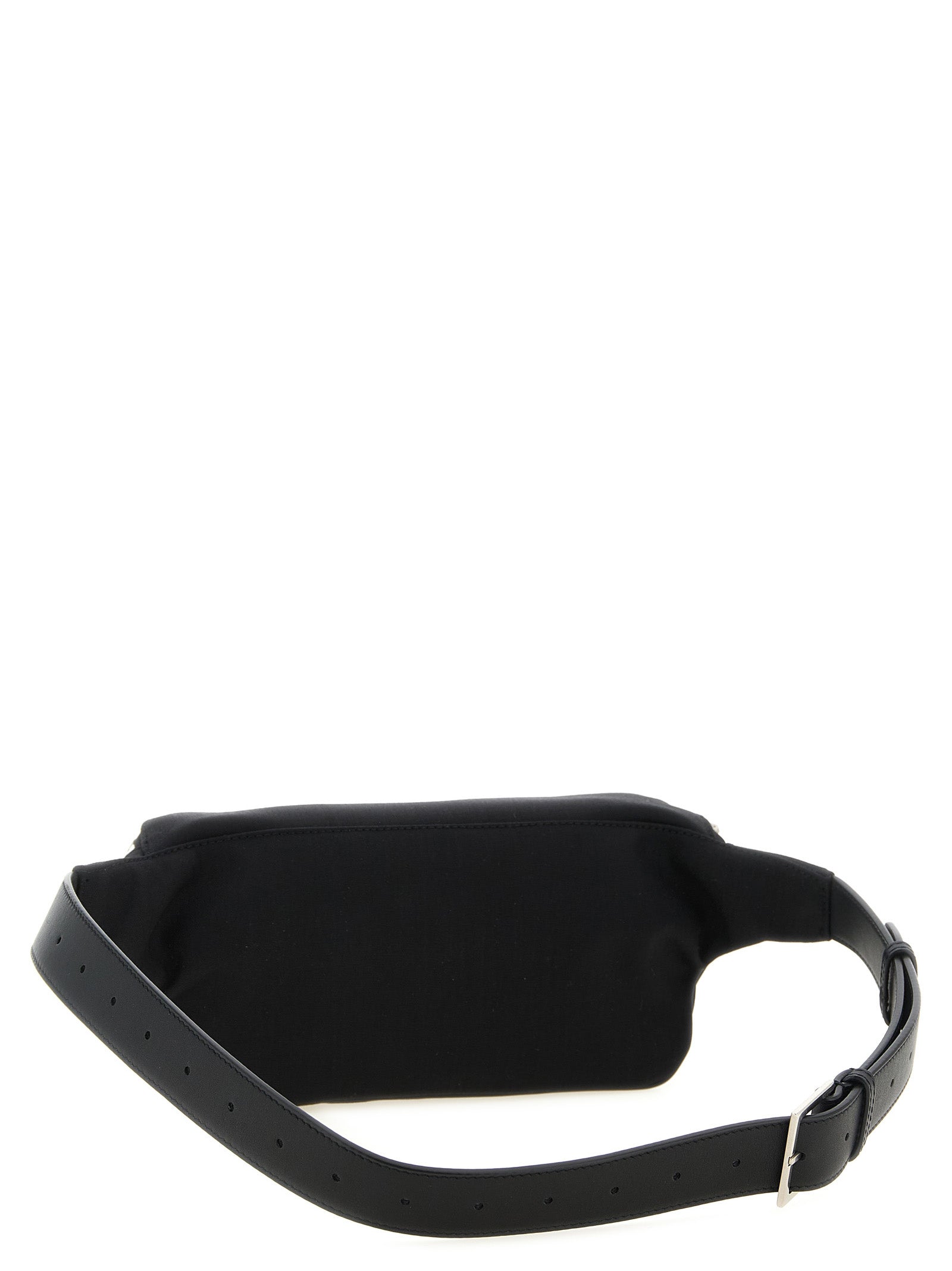 Saint Laurent Black Lamb Leather Crossbody Men's Bag