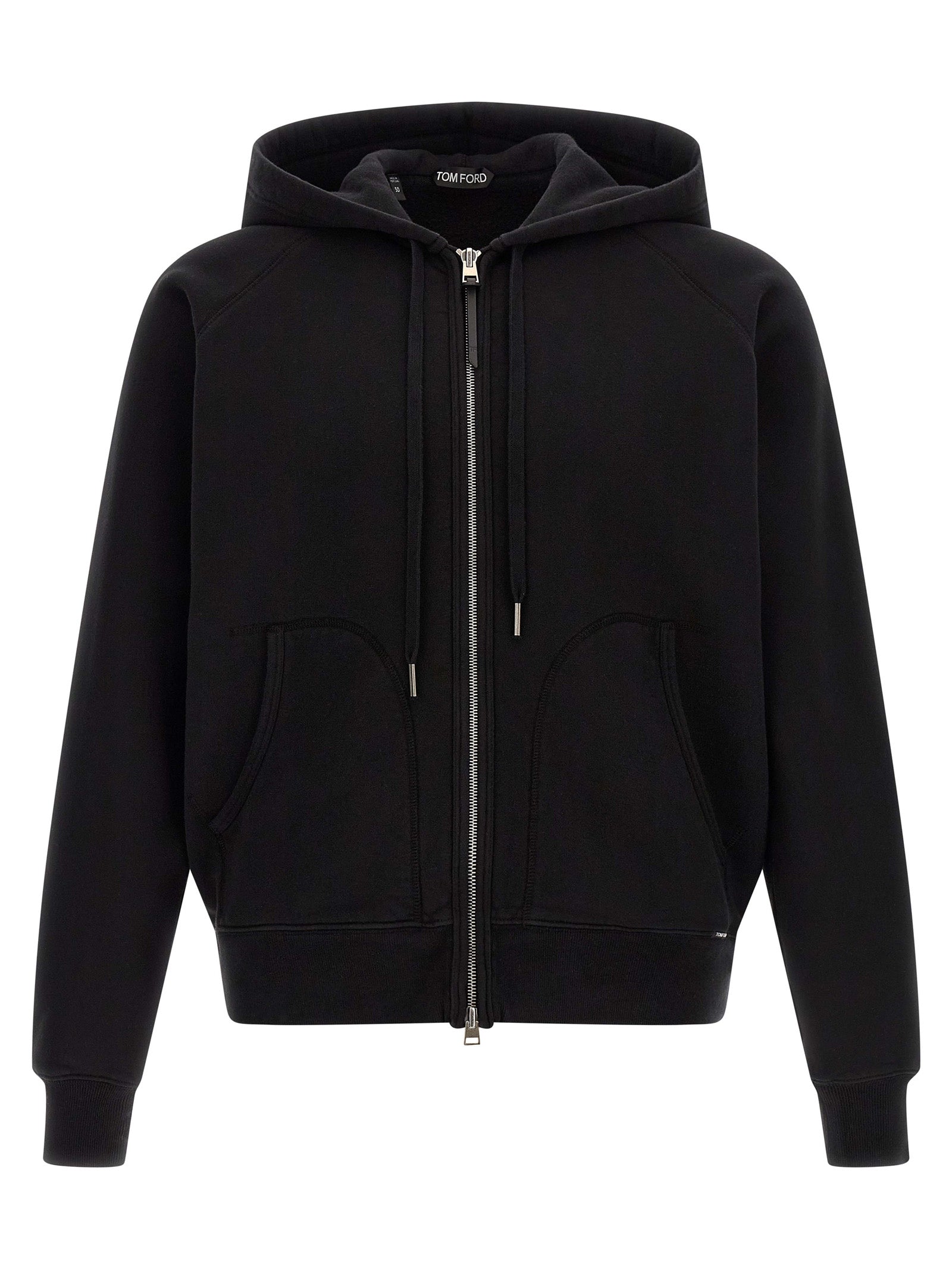 Tom Ford Black Cotton Men's Sweatshirt