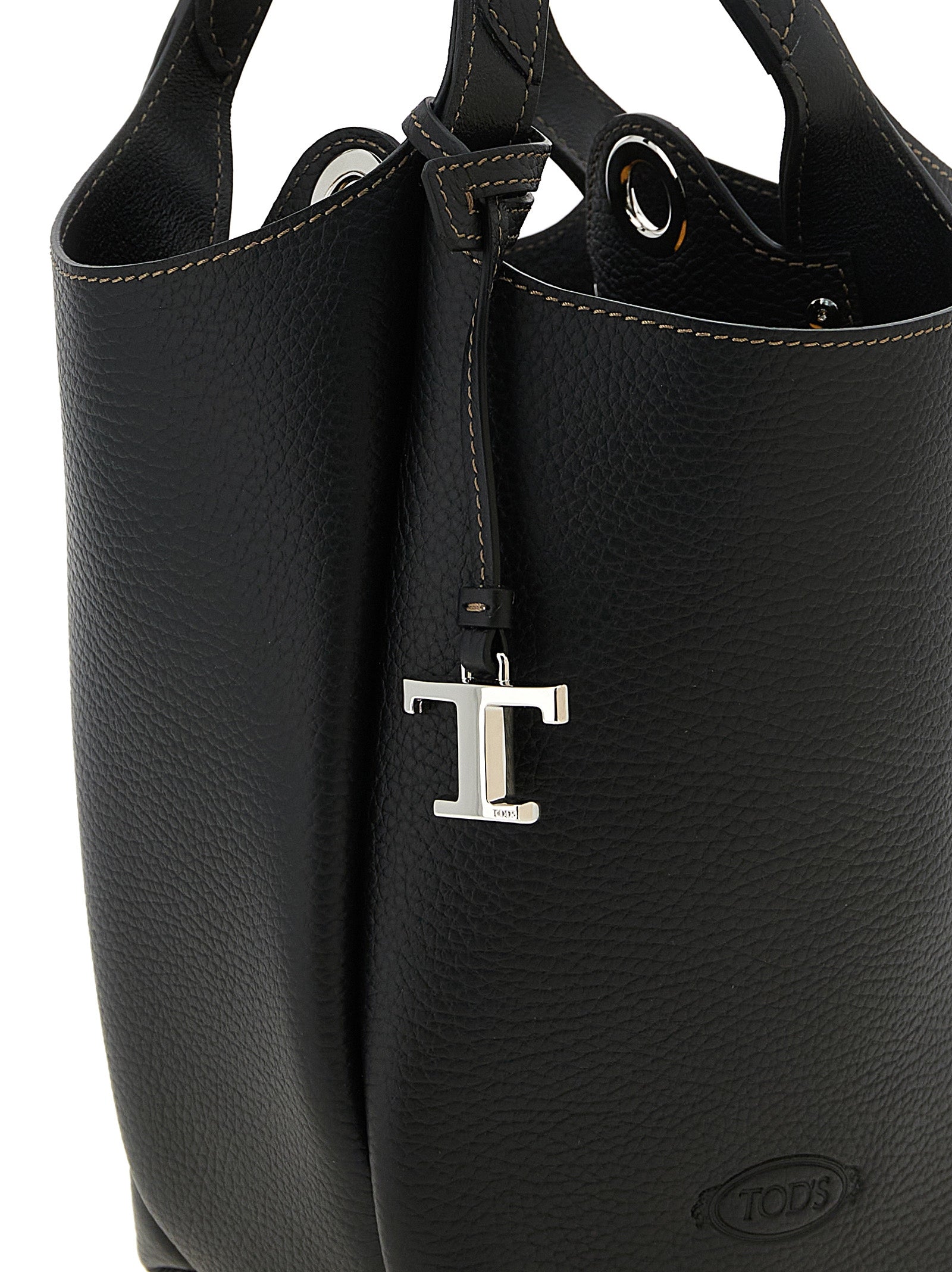 Tod's Black Calfskin Women's Handbag