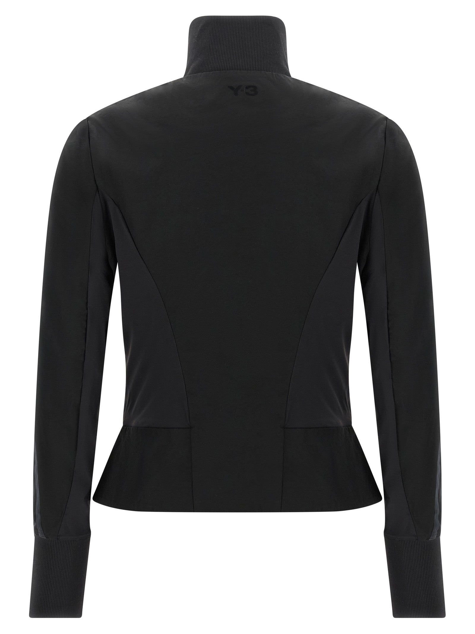 Y-3 Black Polyamide Women's Sweatshirt