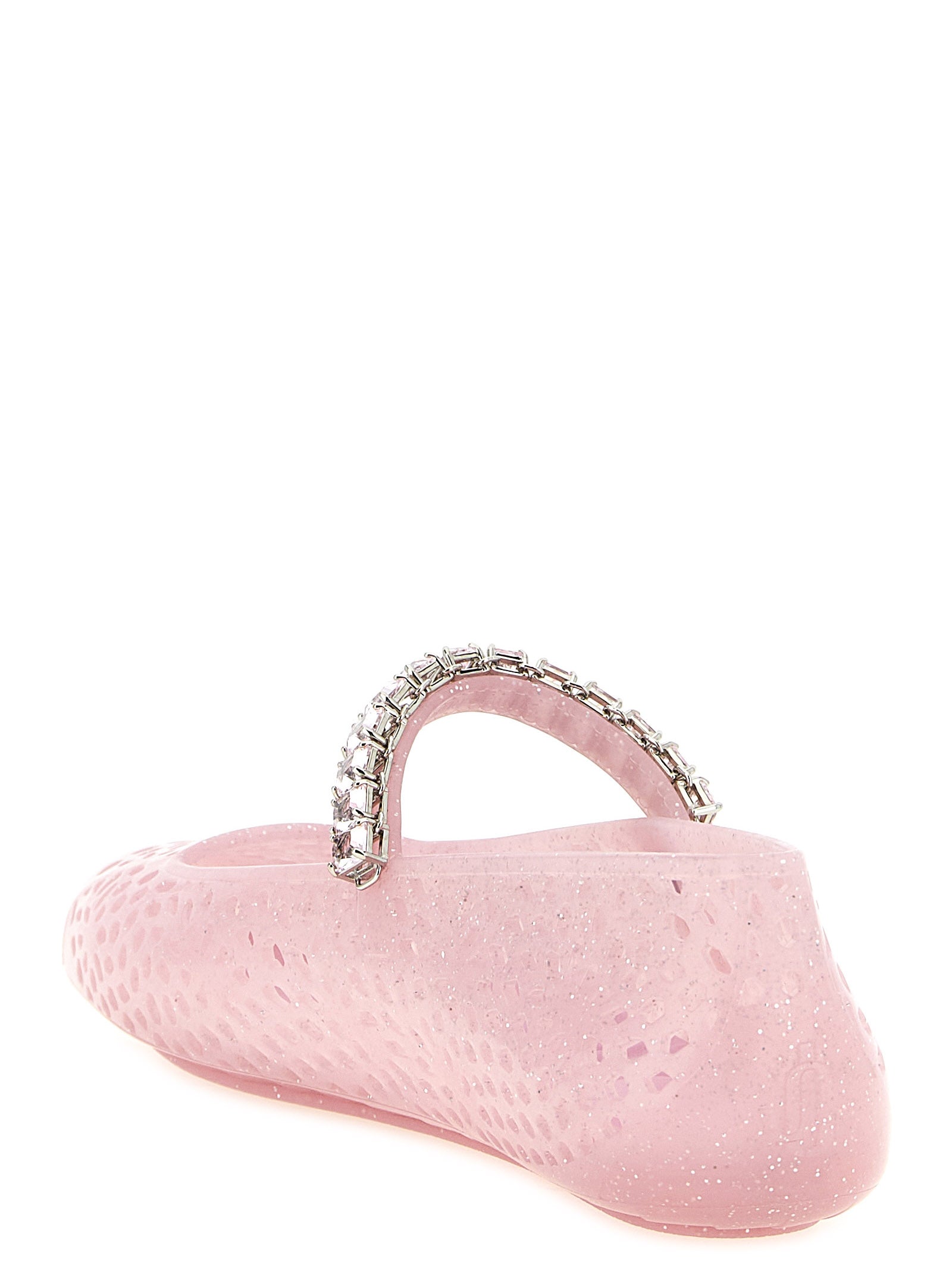 Jimmy Choo Multicolor Plastic Ballet Women's Flats