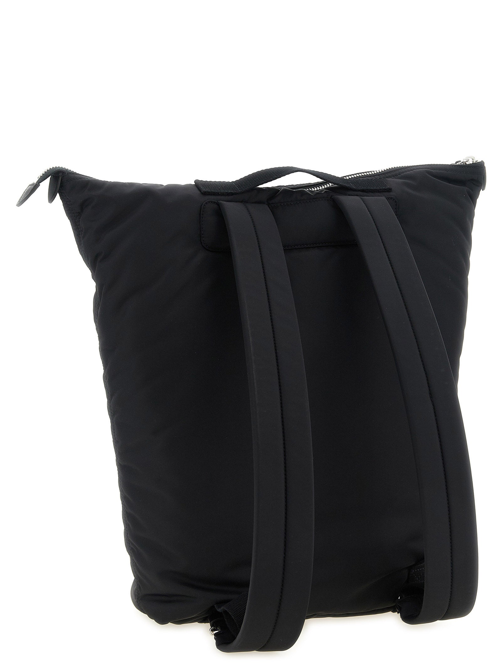 Maison Margiela Black Polyamide Men's Backpack