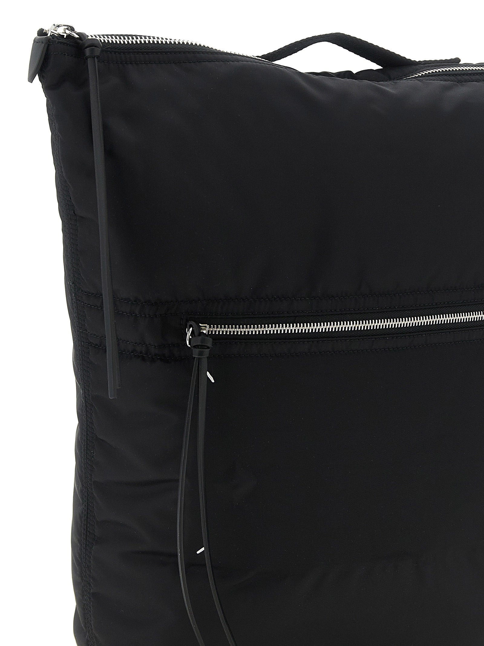 Maison Margiela Black Polyamide Men's Backpack