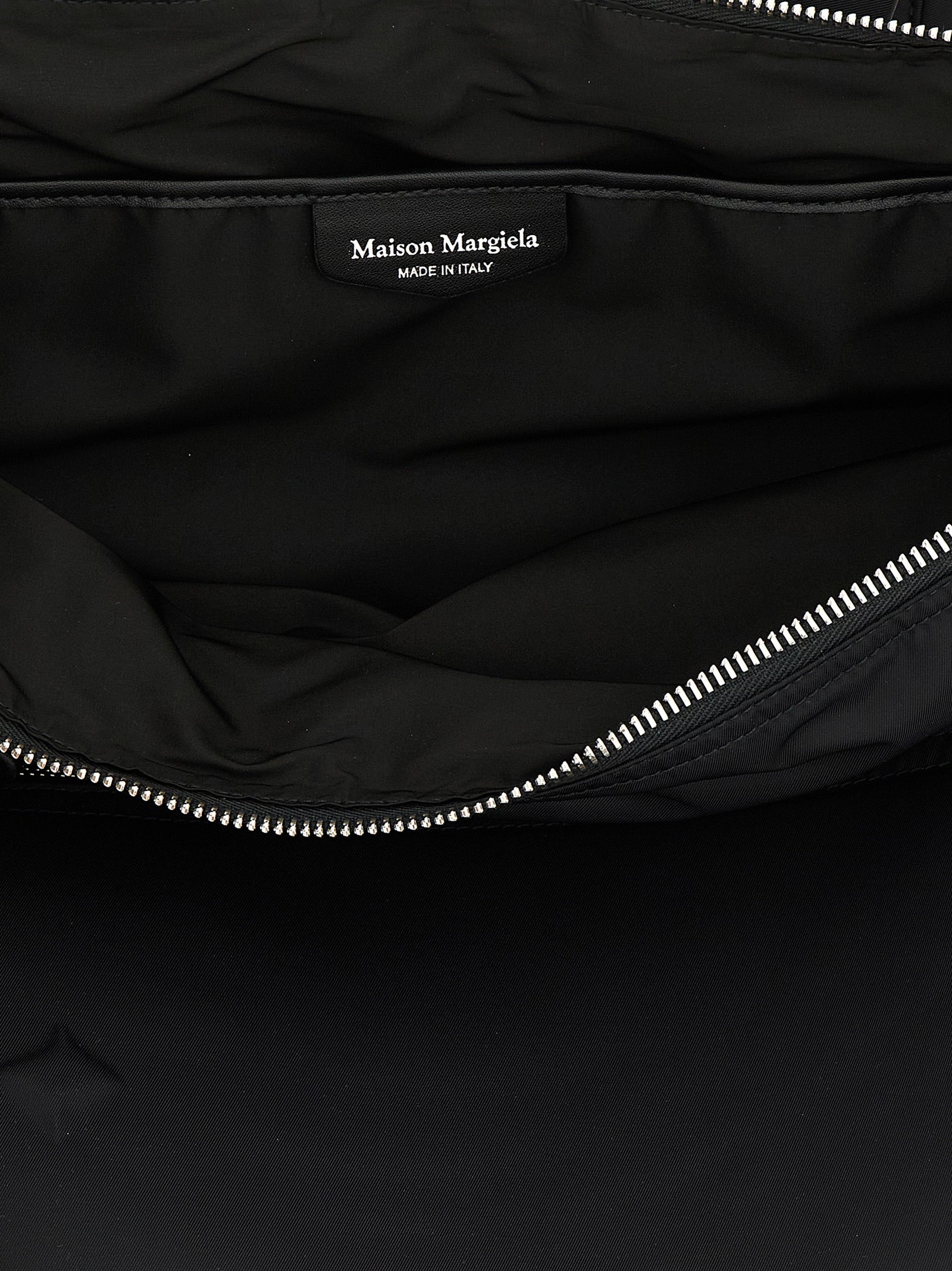 Maison Margiela Black Polyamide Men's Backpack