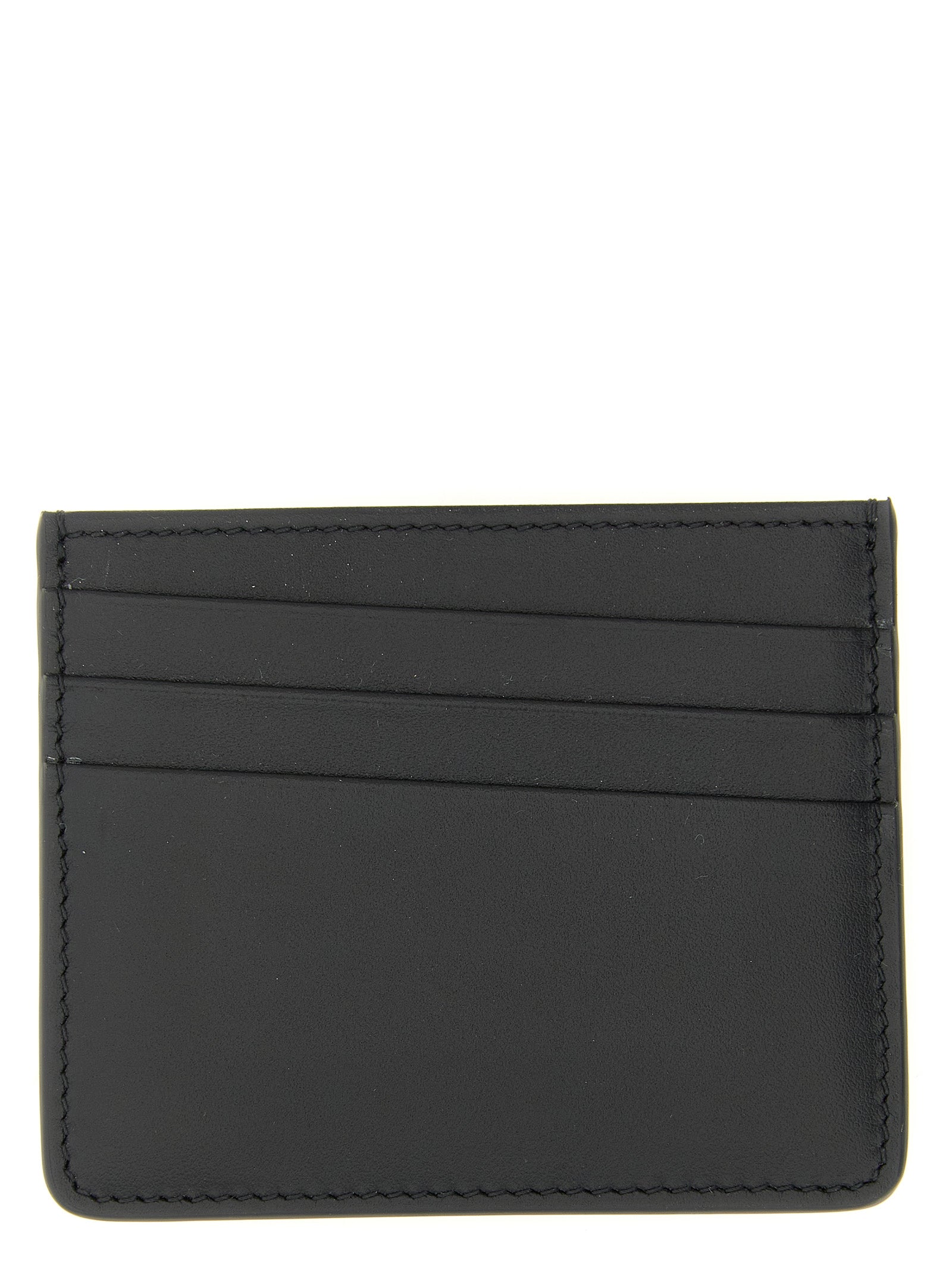 Maison Margiela Black Calfskin Men's Cardholder