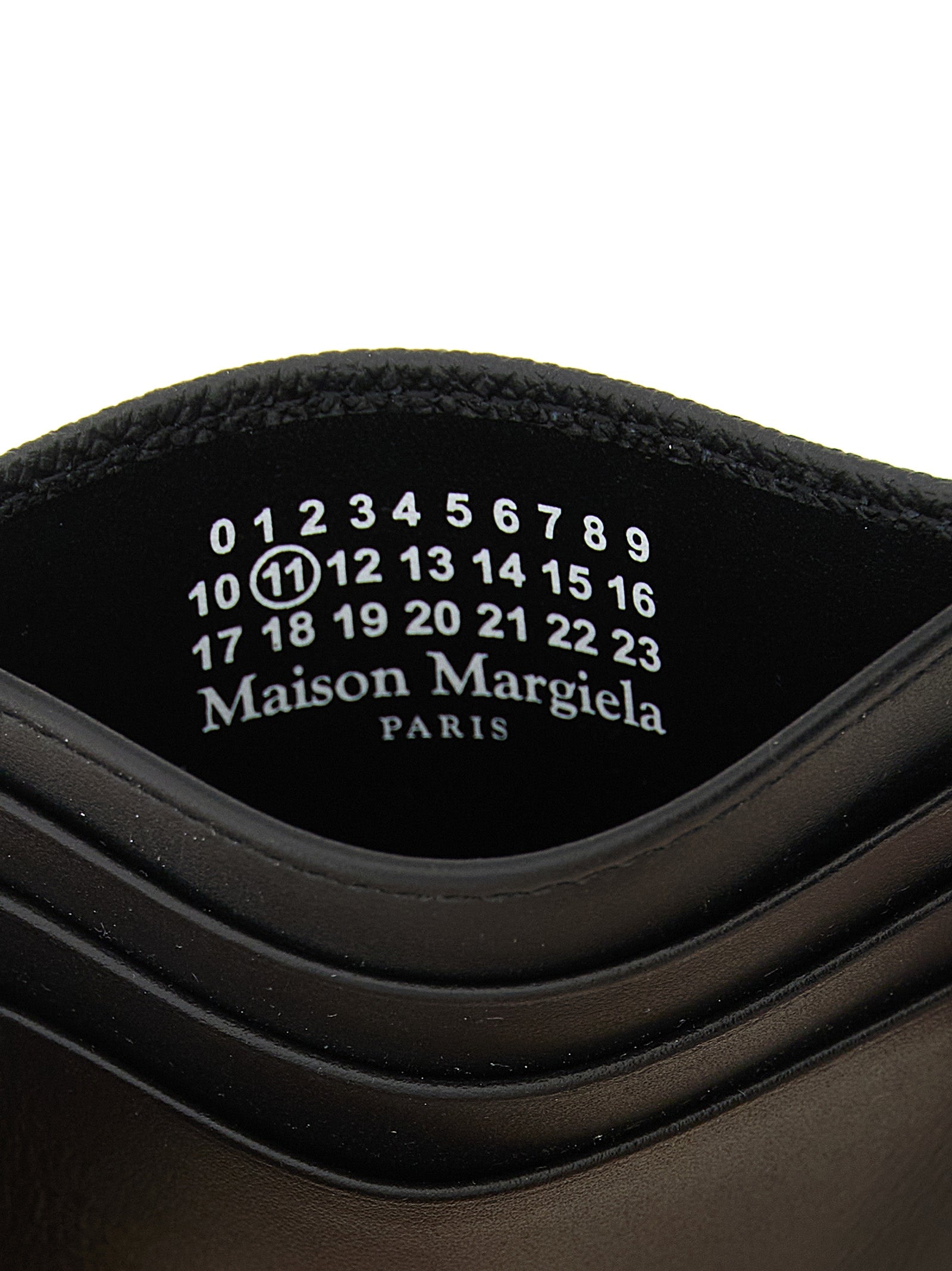 Maison Margiela Black Calfskin Men's Cardholder