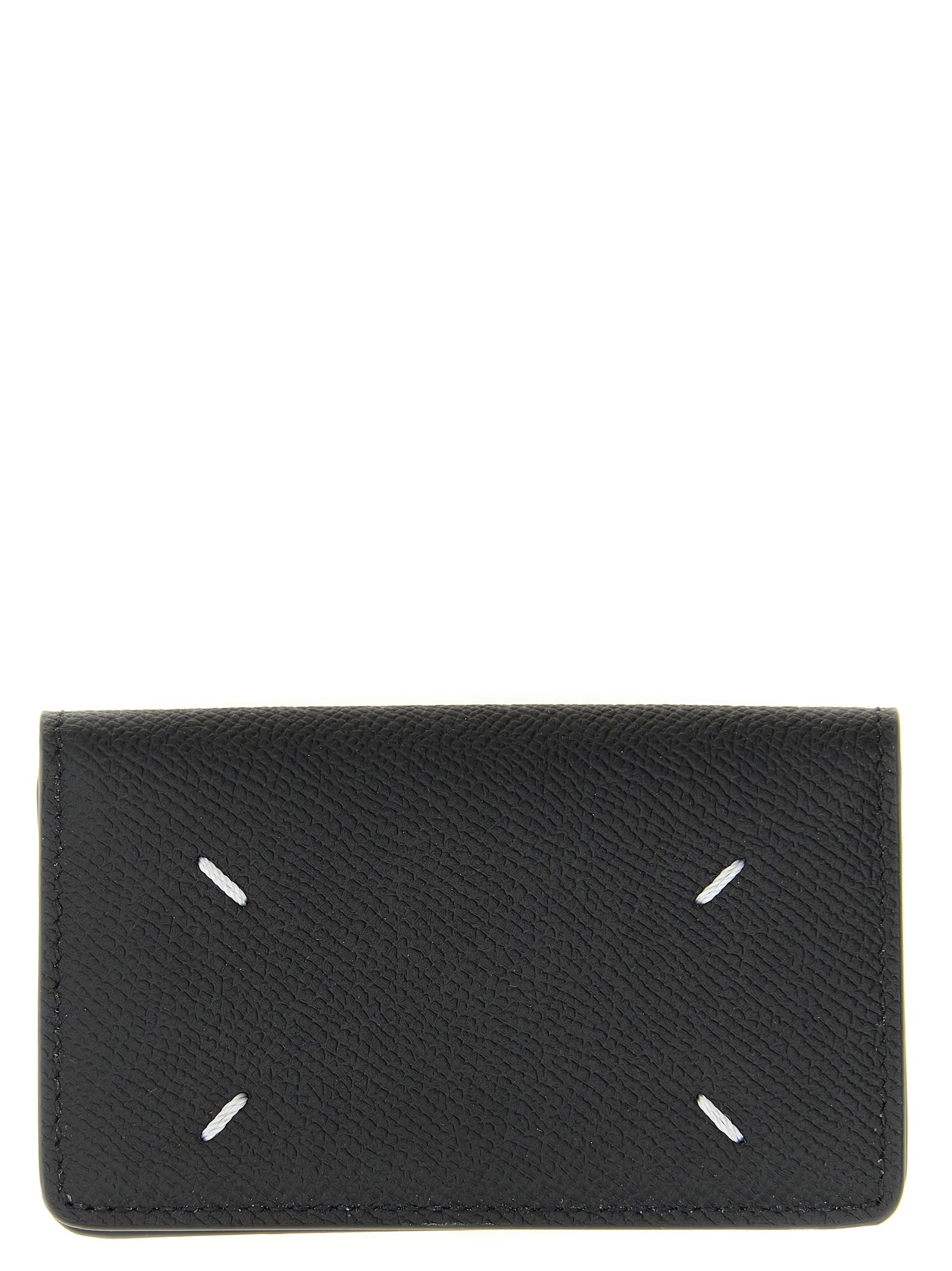Maison Margiela Black Calfskin Women's Cardholder