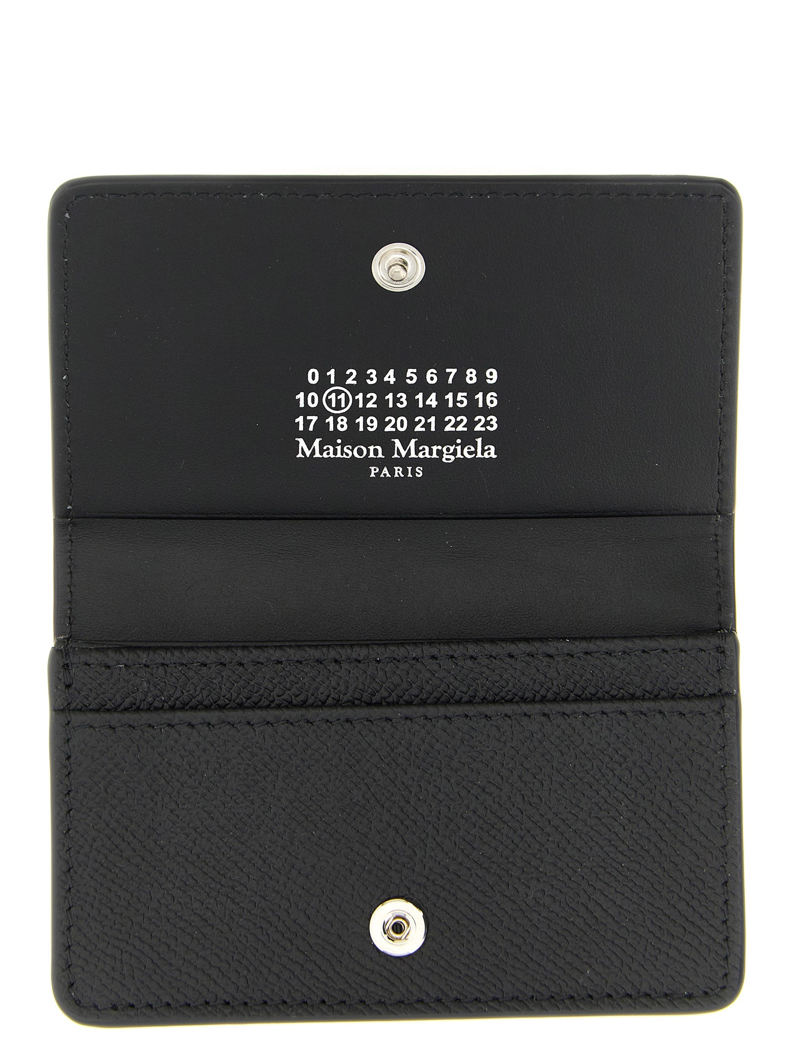 Maison Margiela Black Calfskin Women's Cardholder