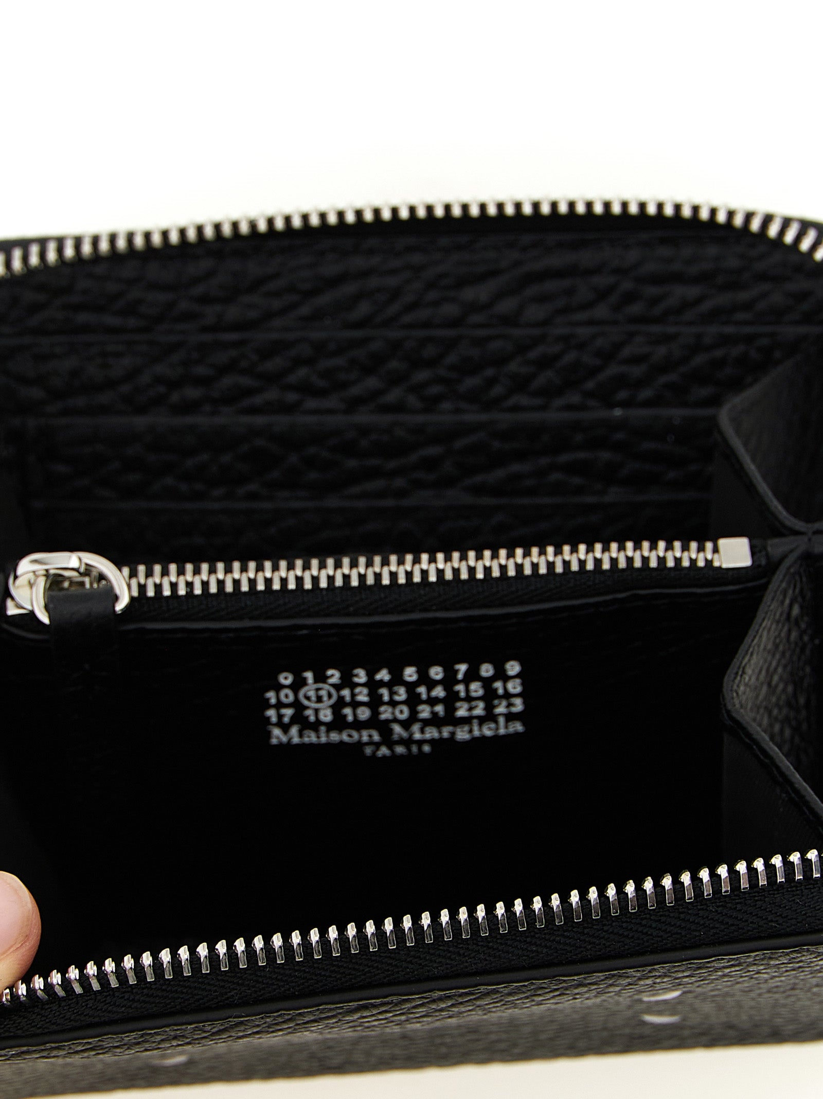 Maison Margiela Black Calfskin Men's Wallet
