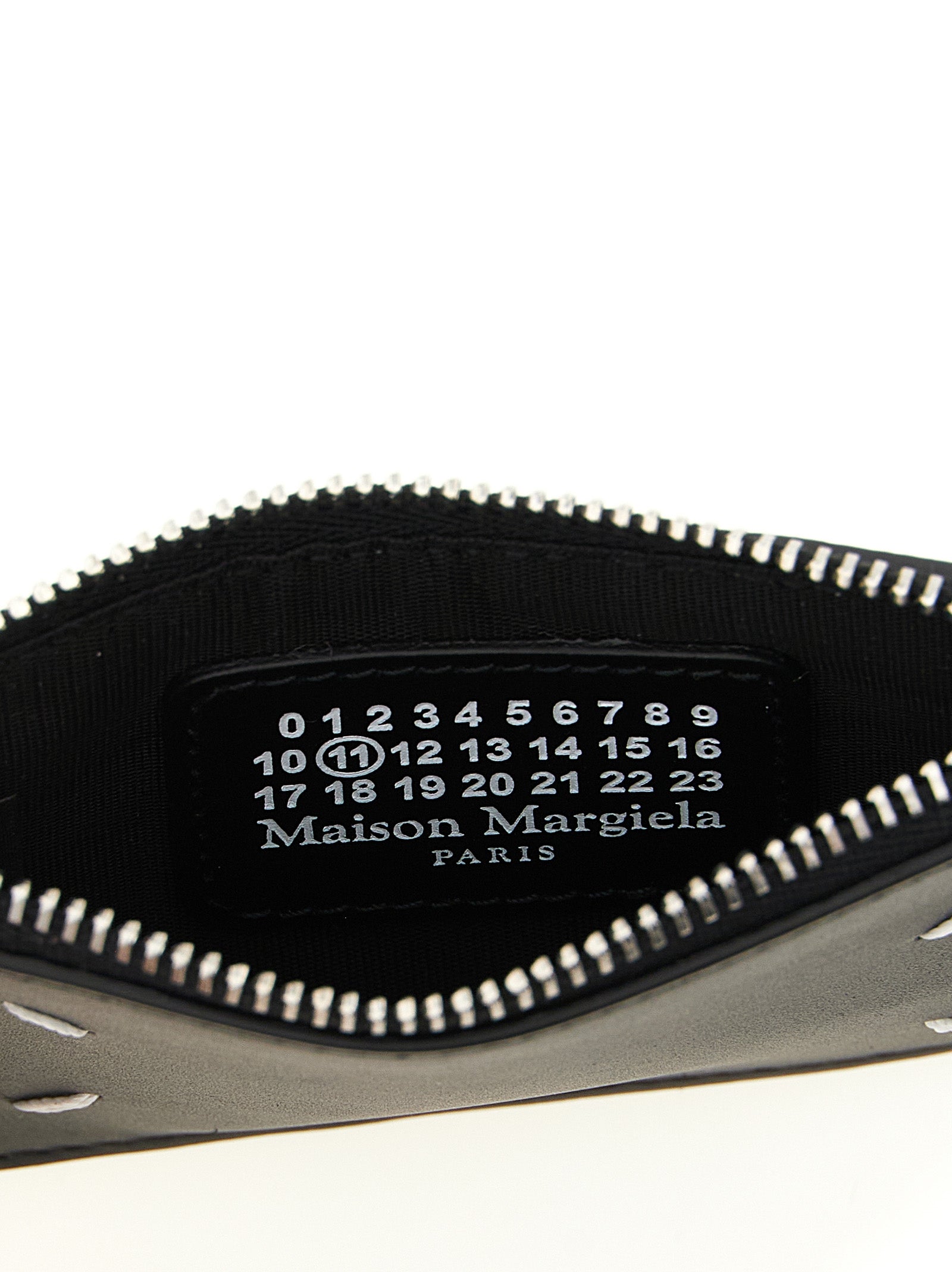 Maison Margiela Black Calfskin Men's Cardholder