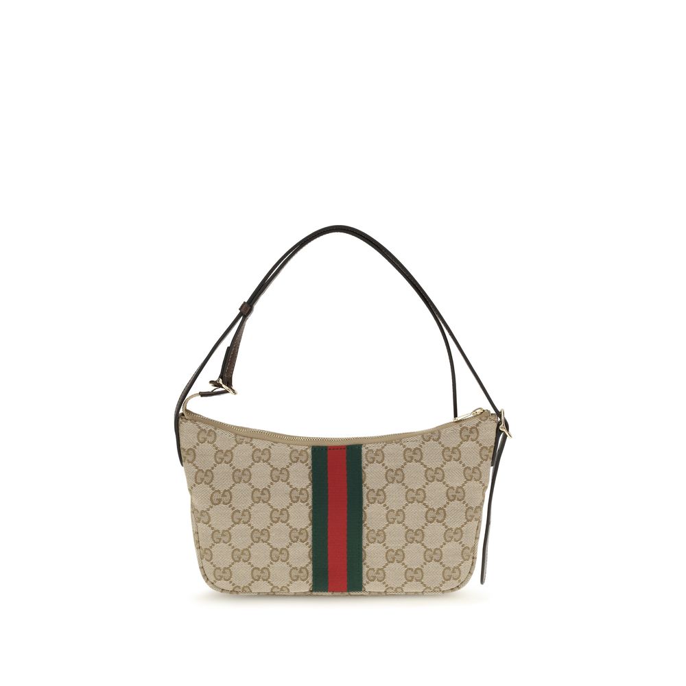 Gucci Beige Fabric Shoulder Men's Bag