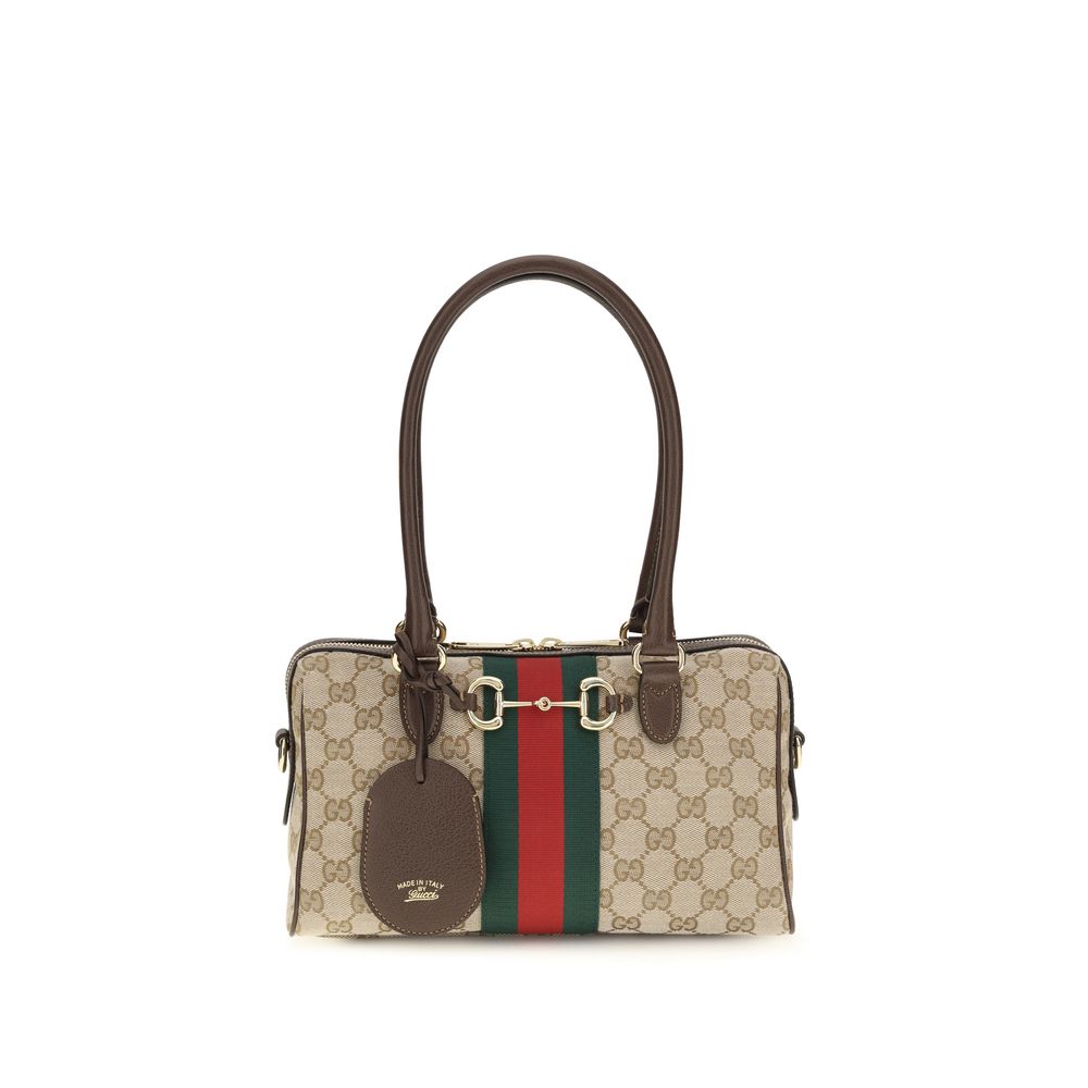 Gucci Beige Fabric Women's Handbag