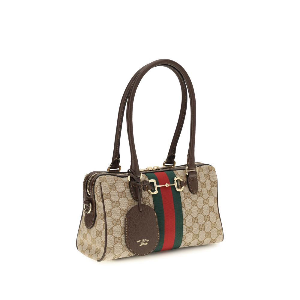 Gucci Beige Fabric Women's Handbag
