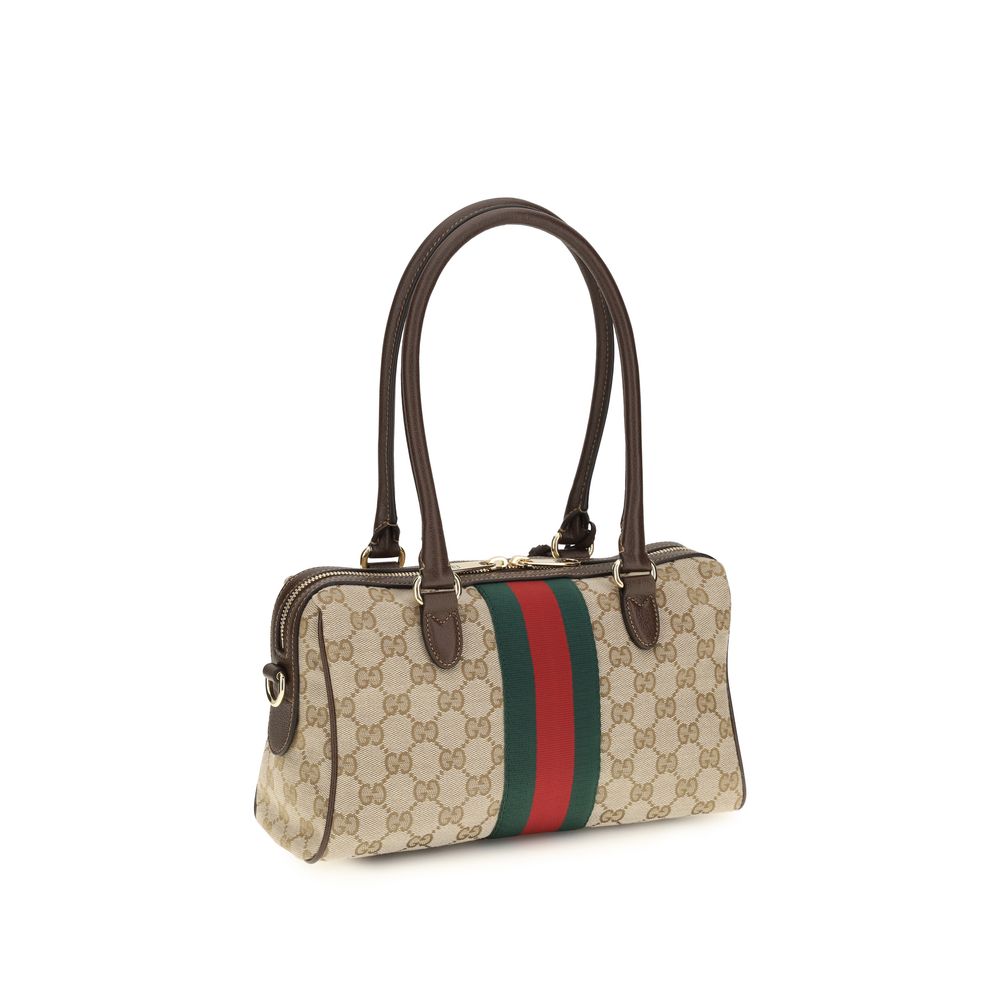 Gucci Beige Fabric Women's Handbag